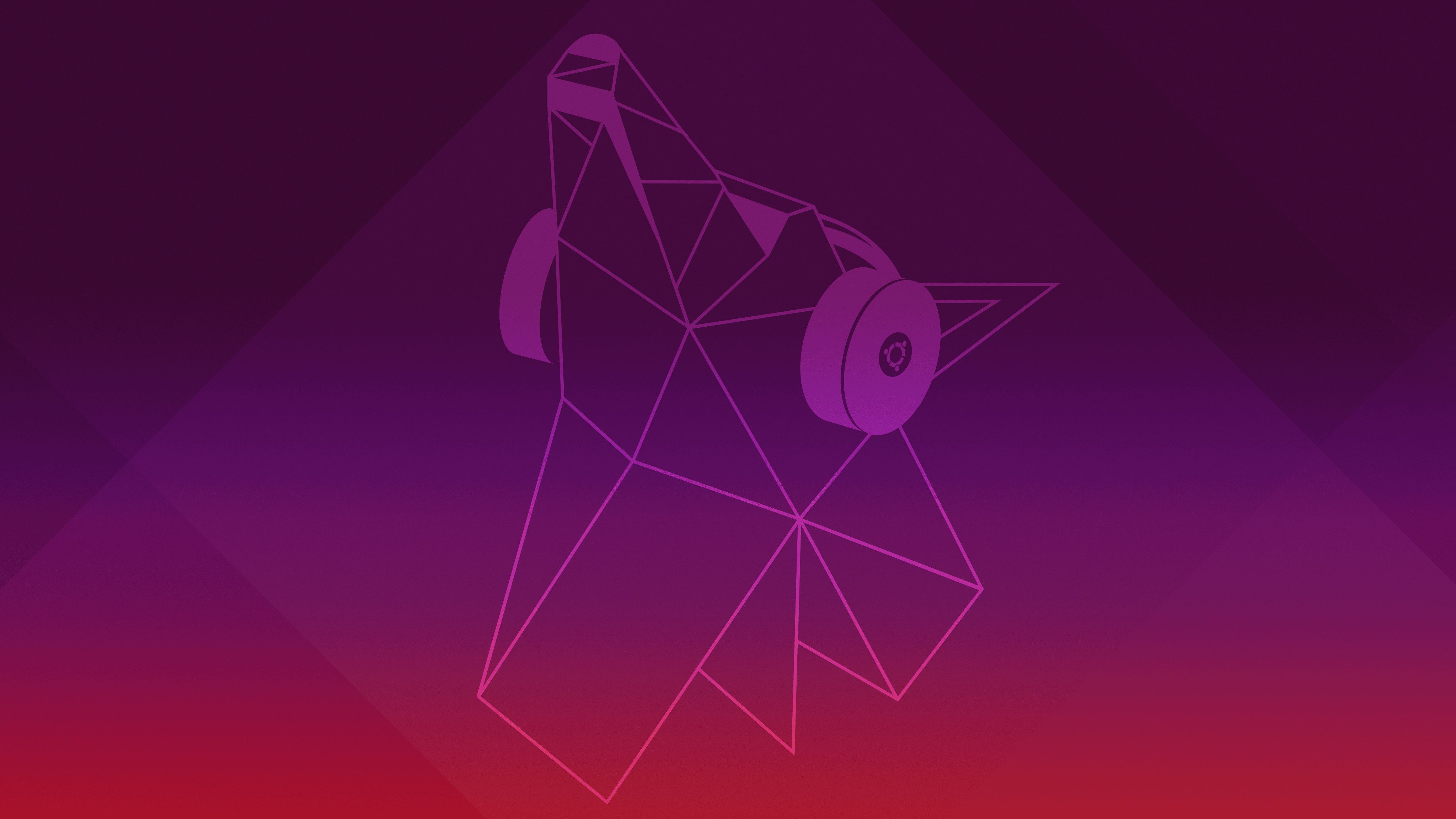 4096x2304 Ubuntu Linux Official 4K Gradient Wallpaperx2304