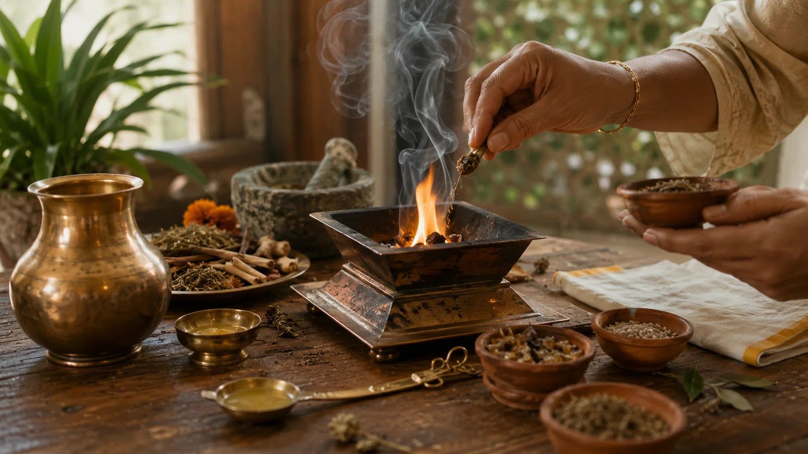 1600x900 Havan (Hawan) Benefits at Home: Best Time and Method
