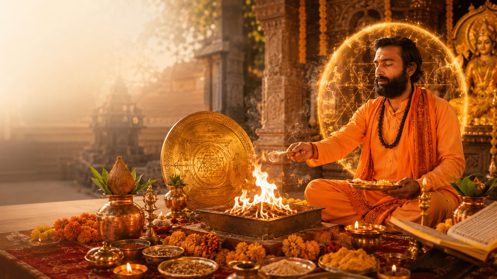 1600x900 Chaitra Navratri Havan Nalkheda. Pt. Deepak Sharma ji