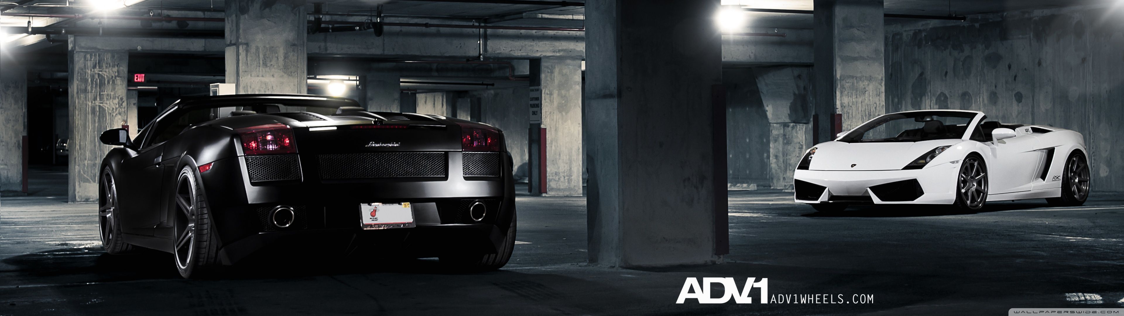 3840x1080 Car Dual Monitor Wallpaper