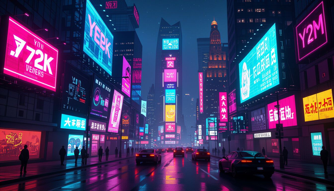 1344x768 Cyber Y2k Wallpaper Laptop
