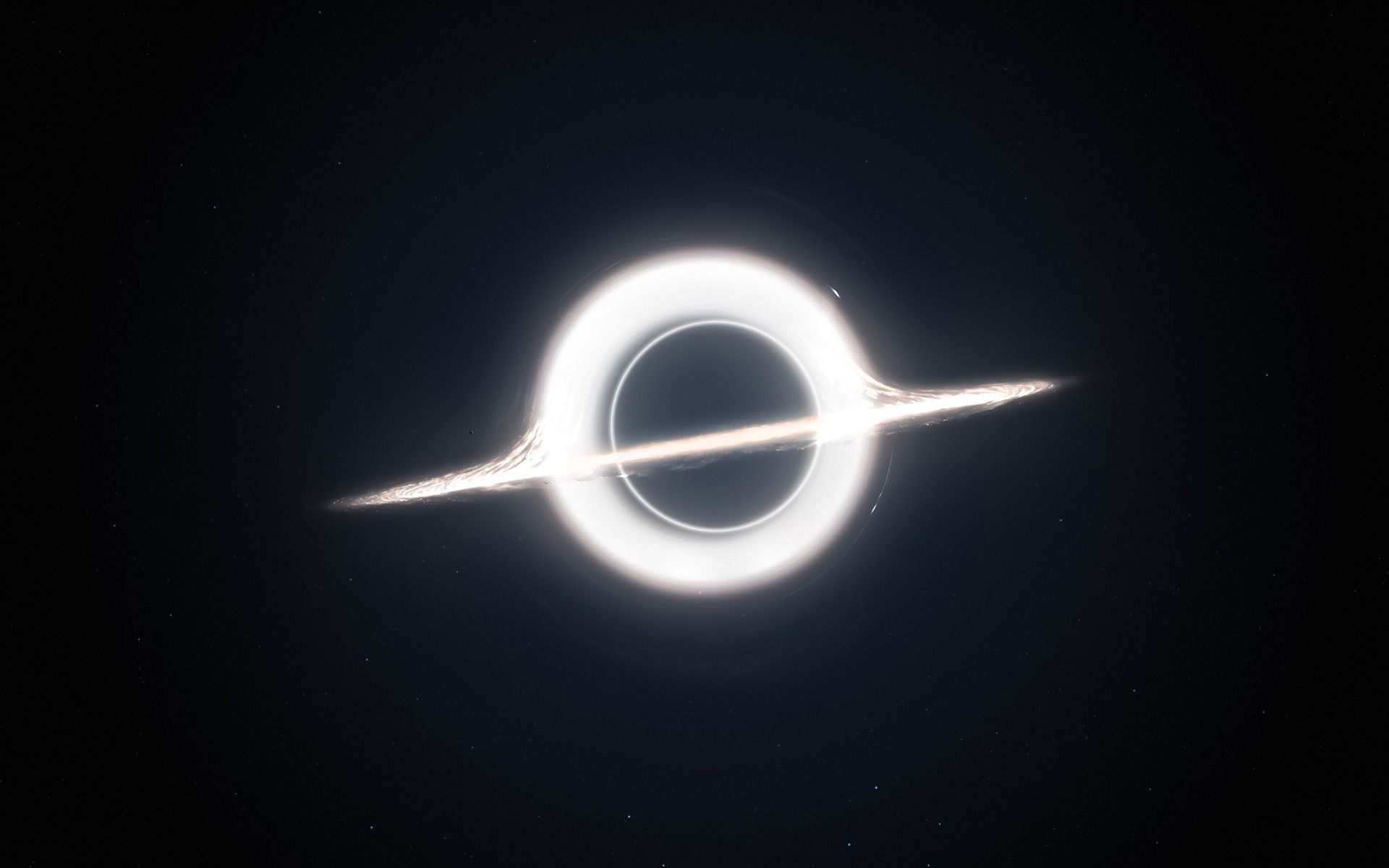 1920x1200 Gargantua Black Hole Universe HD Wallpaper