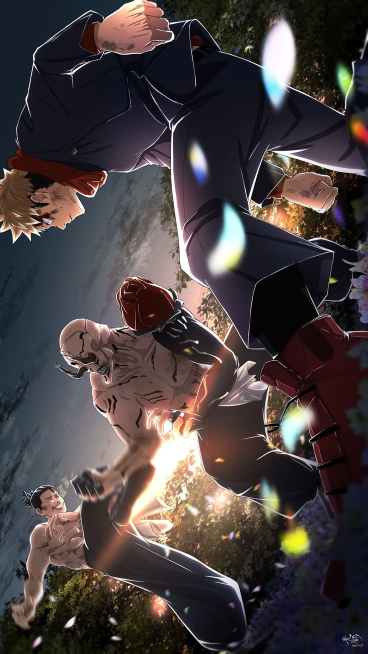 736x1308 Itadori, Todo e Hanami.. Jujutsu Kaisen