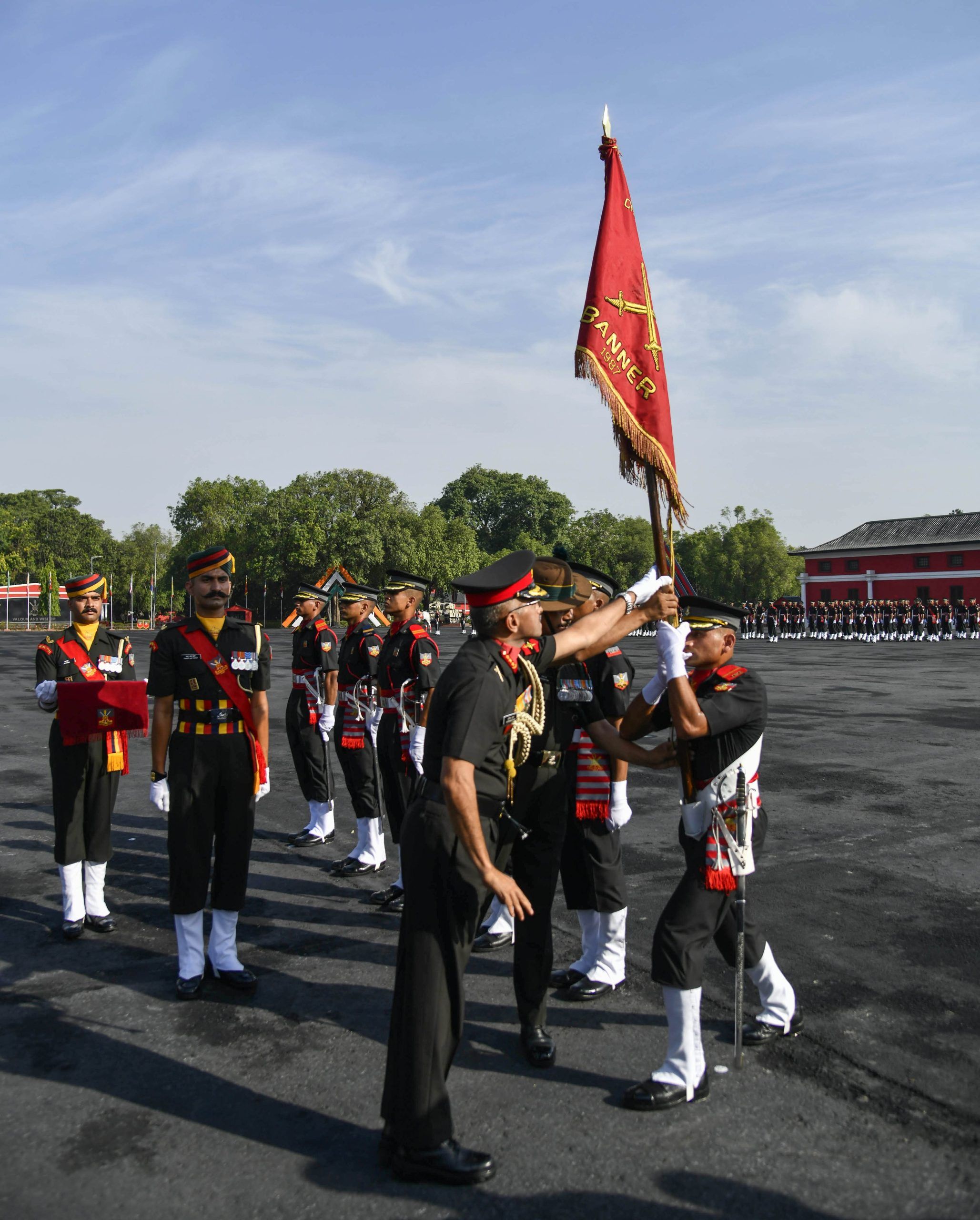 2057x2560 Awesome Picture from IMA Passing Out Parade June 2024