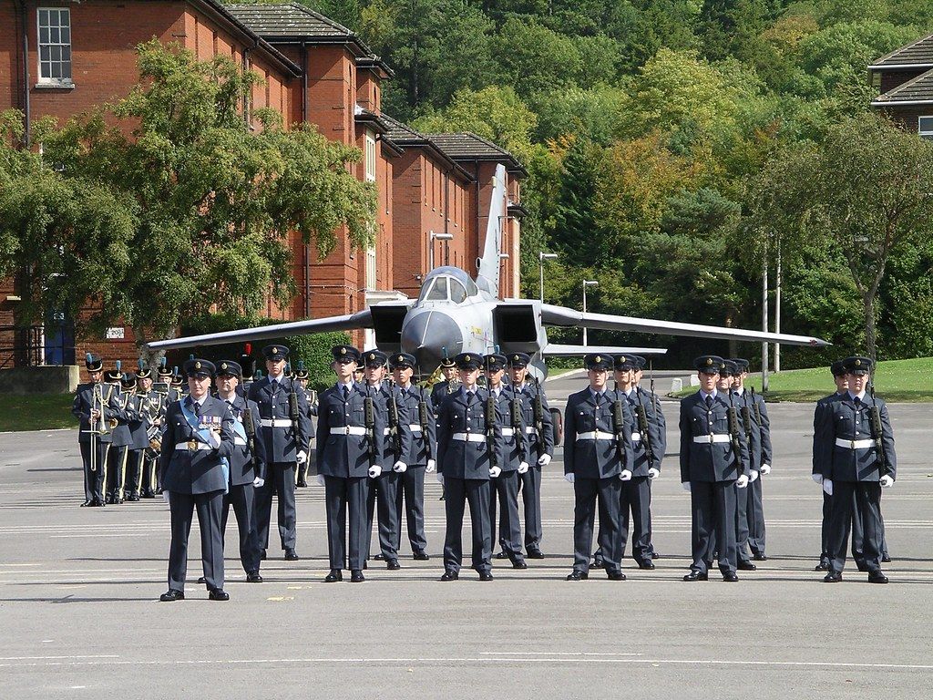 1024x768 Passing Out Parade. Patrick's graduation parade at RAF Halt