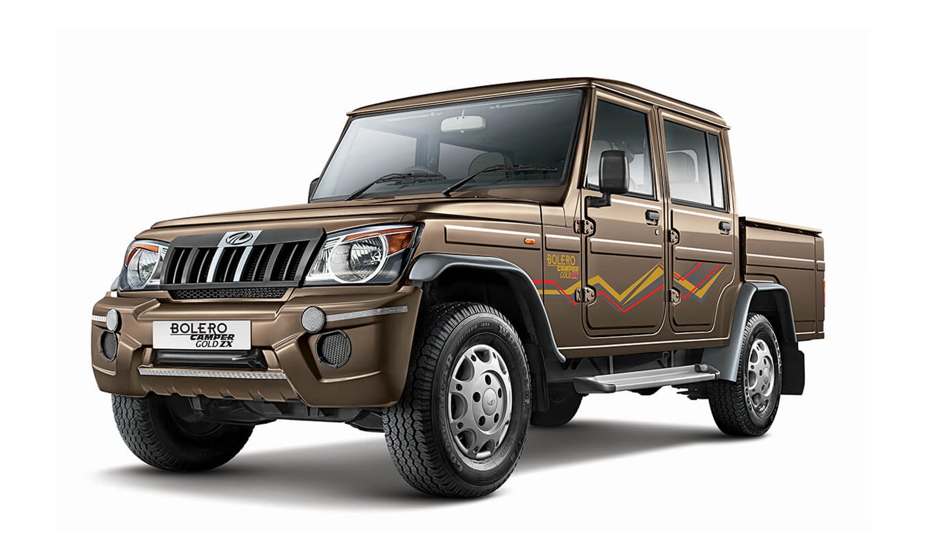 1920x1080 Mahindra Bolero 2019 Camper Gold ZX 2WD Exterior Car Photo