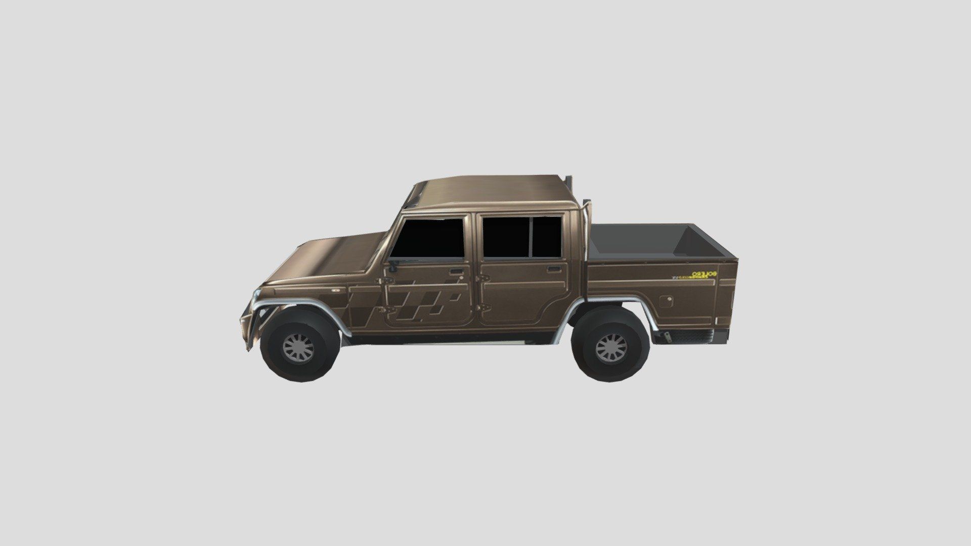 1920x1080 BOLERO CAMPER Free 3D model by rmihir560 [e7e53ea]