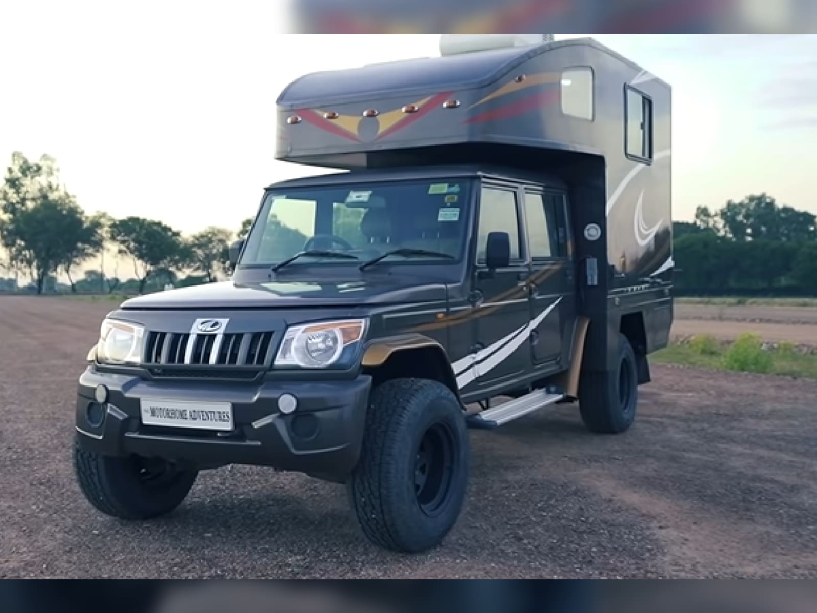 1600x1200 This Mahindra Bolero Pik Up Modified Into A Comfy Caravan Deserves Today's Attention