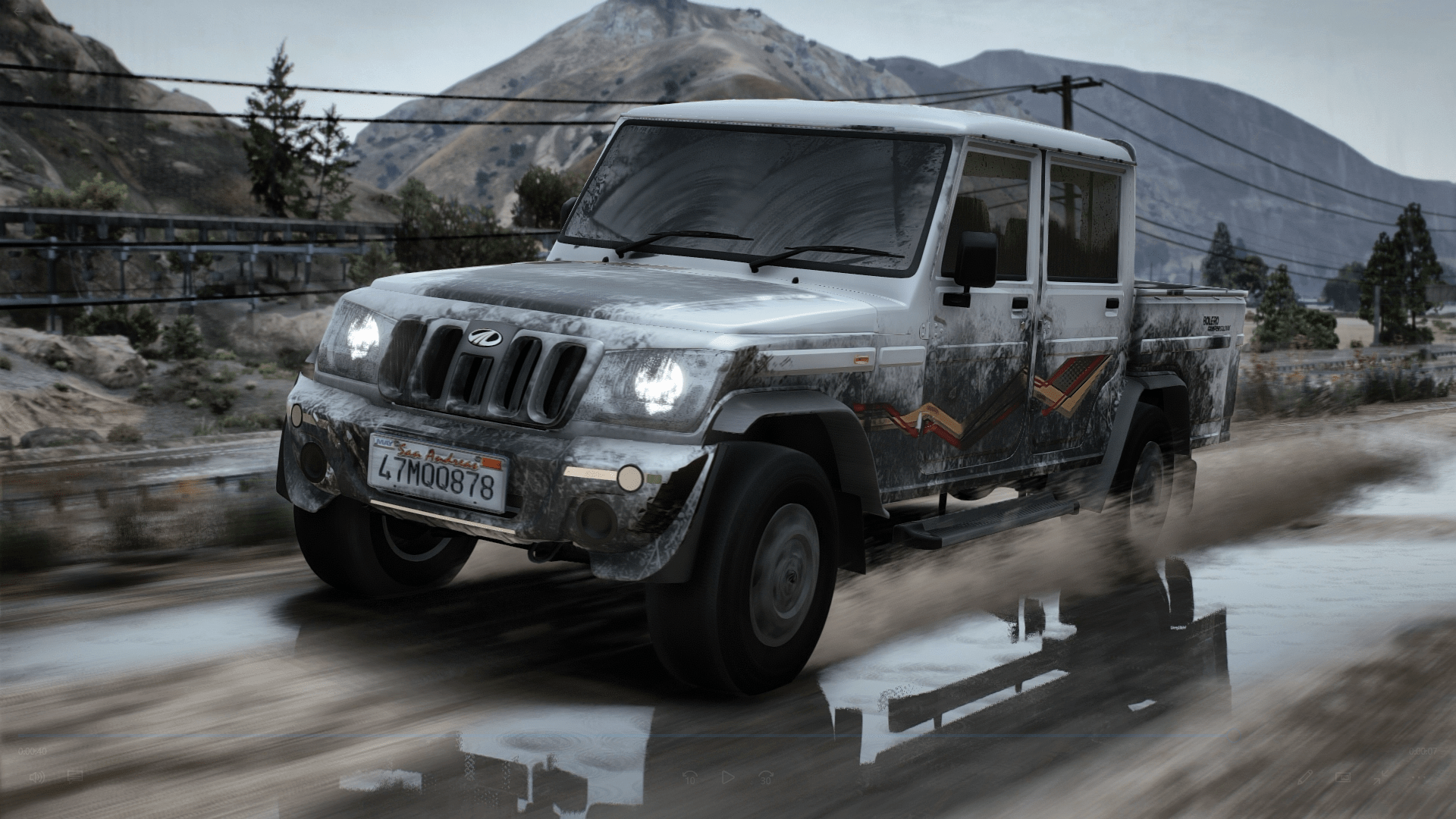 1920x1080 Mahindra Bolero Camper 2021 Car Mod GTA 5