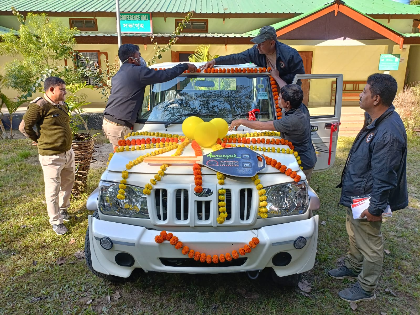 1600x1200 New Vehicle Provided to Orang National Park in India to Aid Conservation Efforts Rhino FoundationInternational Rhino Foundation