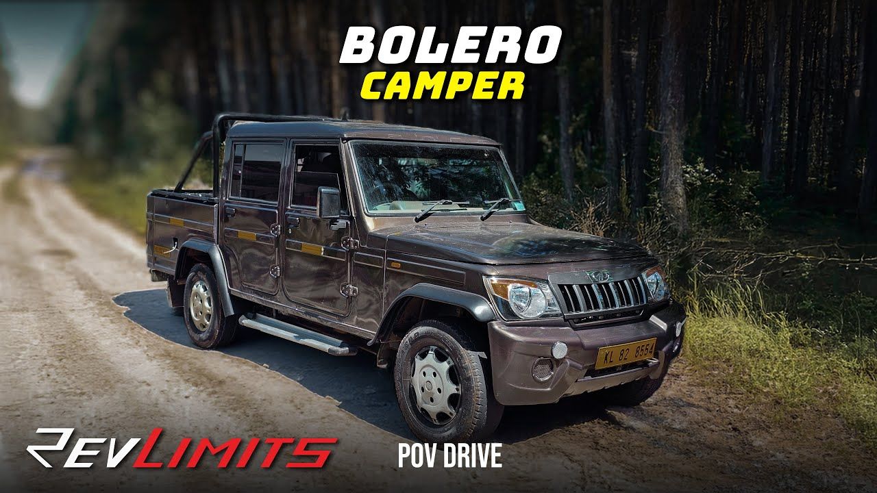 1280x720 Mahindra Bolero Camper. ASMR. GOLD ZX 2WD.5L 2WD 75BHP). POVDrive