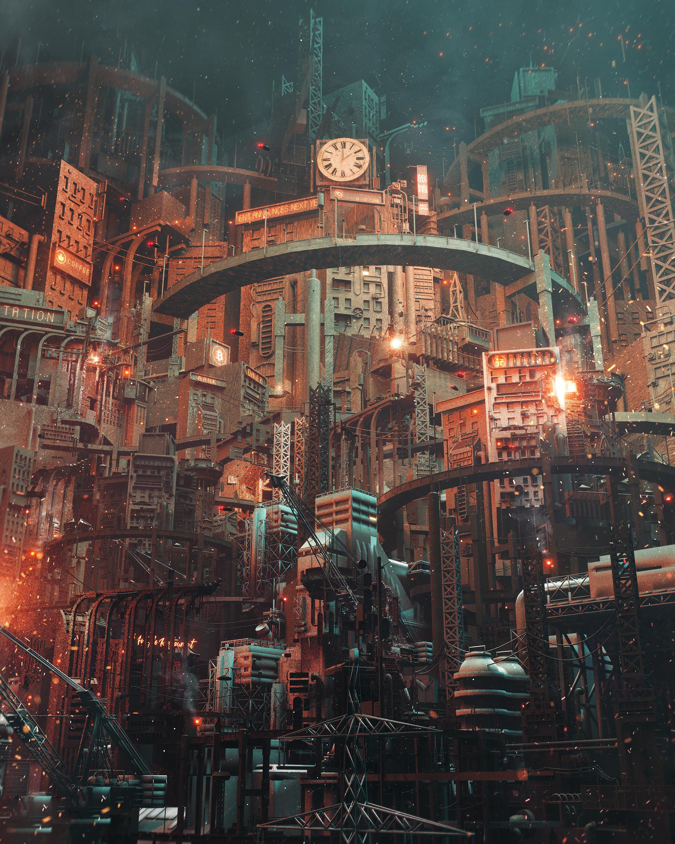 2200x2750 Industrial Revolution Wallpaper