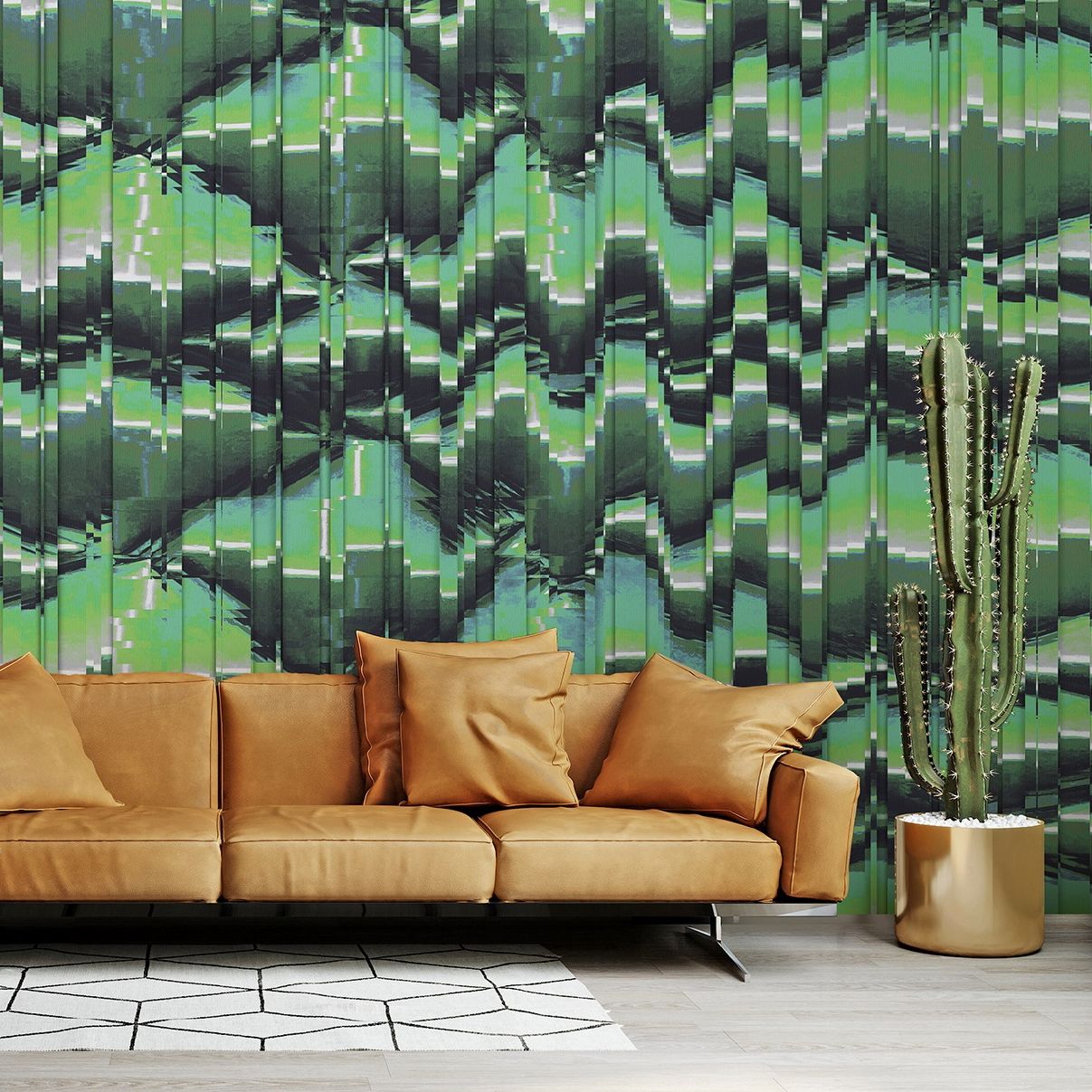 1207x1207 TEXTILE GLITCH coverings / wallpaper from WallPepper