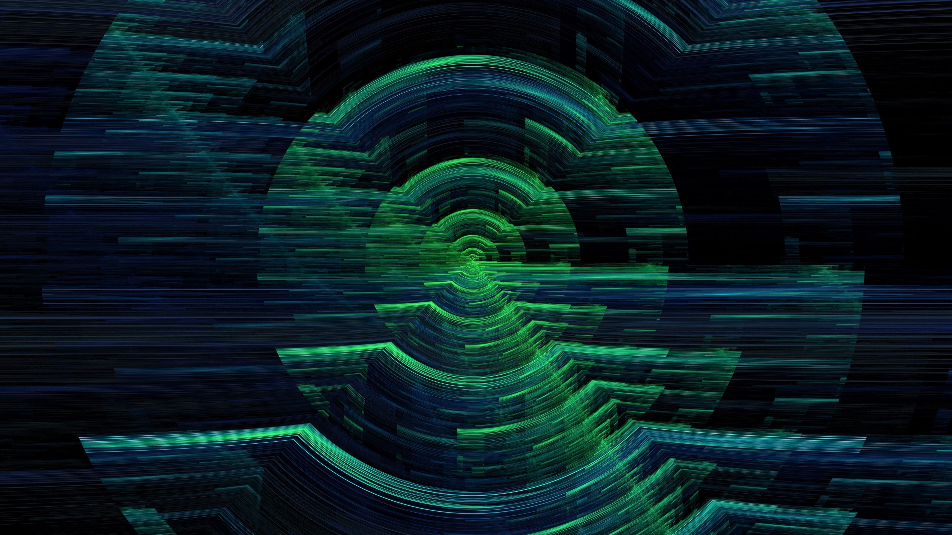 3840x2160 4k Glitch Wallpaper