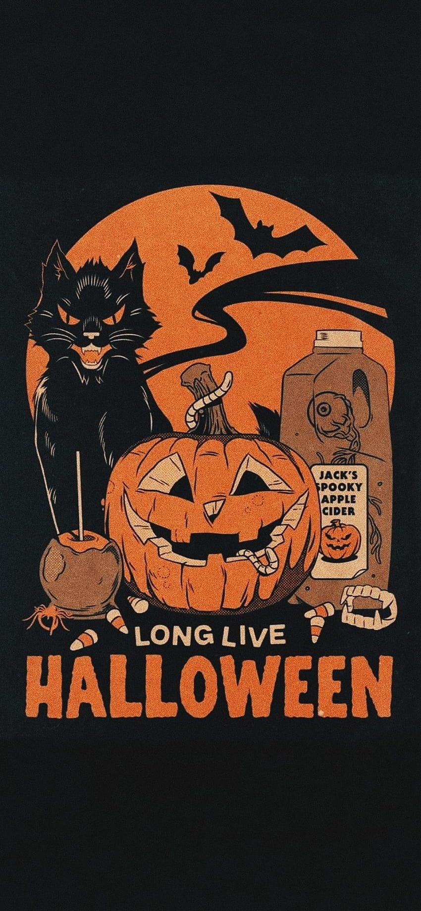 850x1840 Some Halloween Wallpaper to lock off spooky season