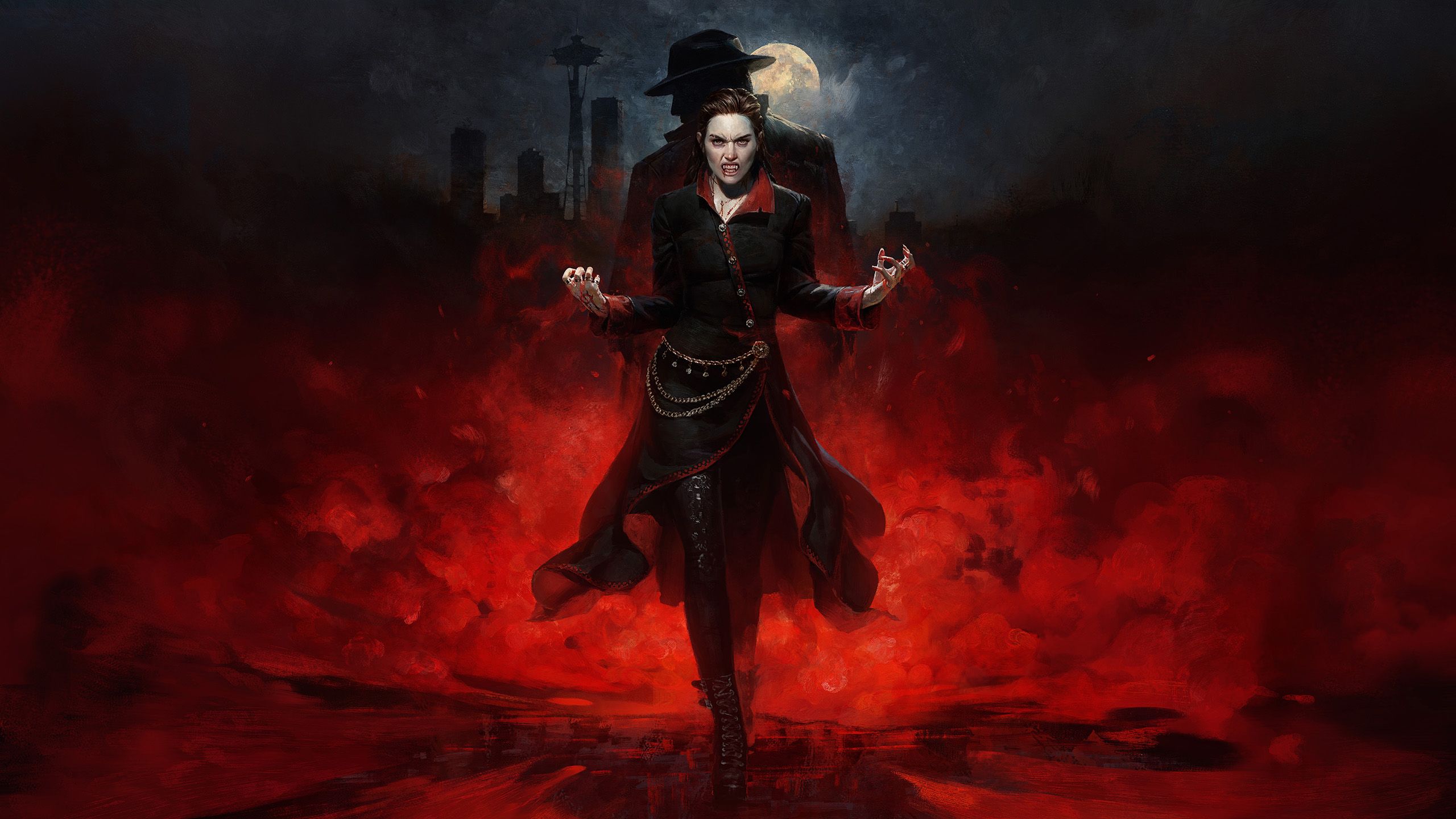 2560x1441 Vampire: The Masquerade 2 is the Noir Mystery Thriller I Didn't Know I Needed in My Life