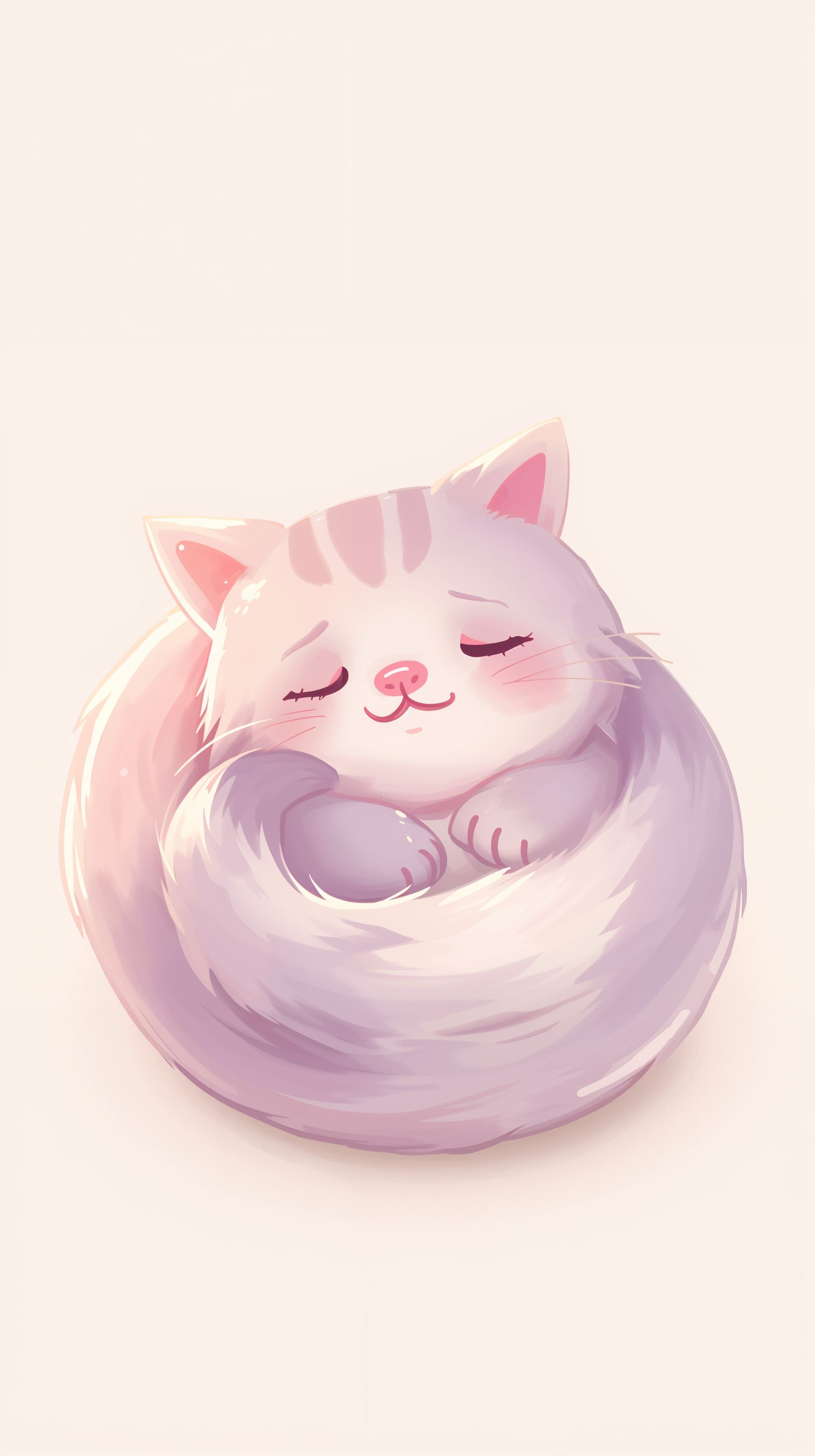 1792x3200 Free Kawaii Pastel Wallpaper