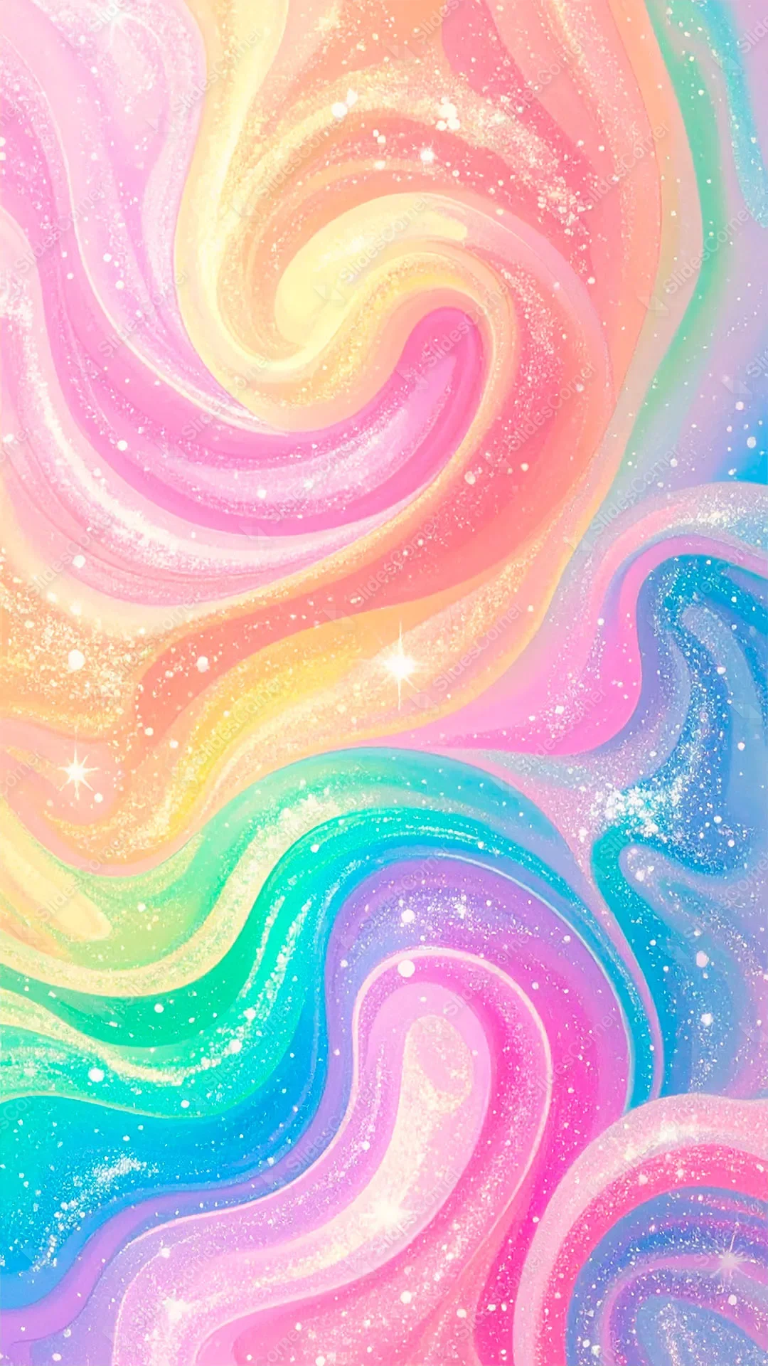 1080x1920 Pastel Wallpaper Rainbow Pastel Rainbow Sky Stock Illustration Illustration Of Stars, Wallpaper: 409927871