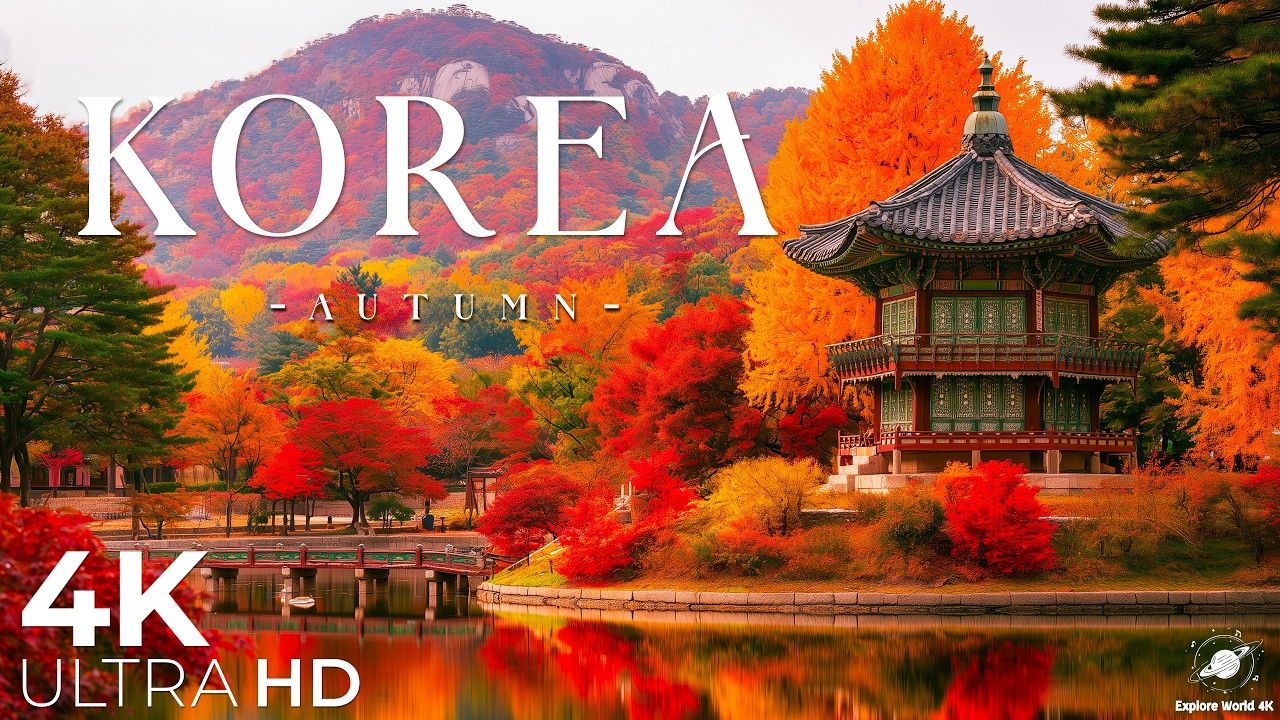 1280x720 Autumn in Korea 4K