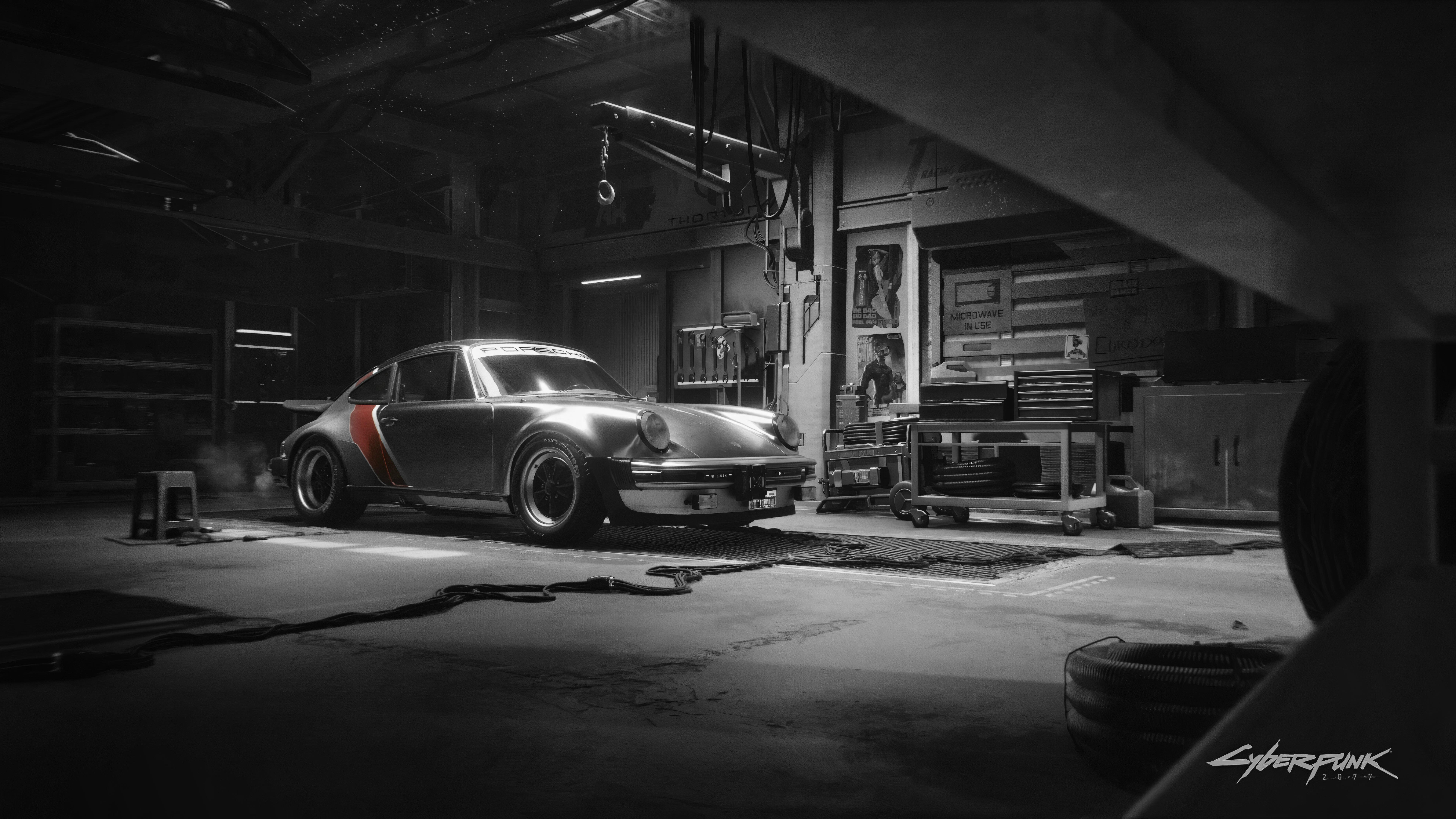 7680x4320 Porsche Wallpaper Edit
