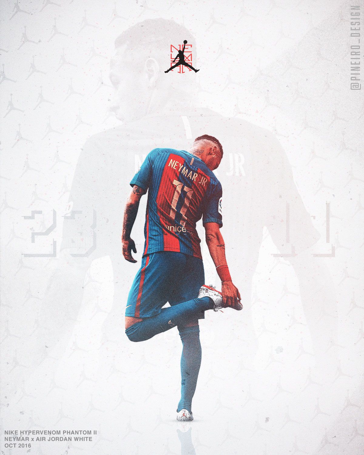 1200x1500 Neymar Jr FC Barcelona Poster