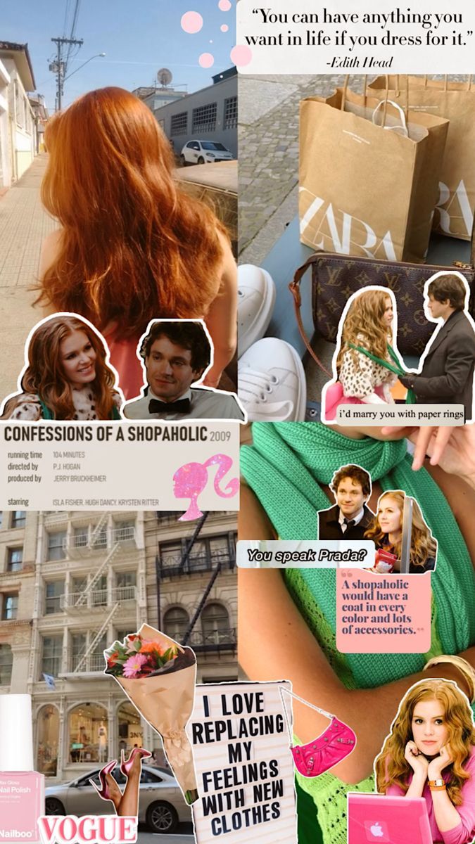 675x1200 Shopaholic movie. Something borrowed movie, Shopaholic quotes, Rom coms