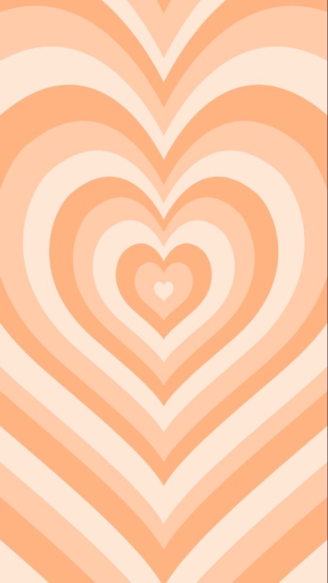 676x1200 Orange and White Heart Wallpaper. Mint green aesthetic, Simplistic wallpaper, Y2k wallpaper