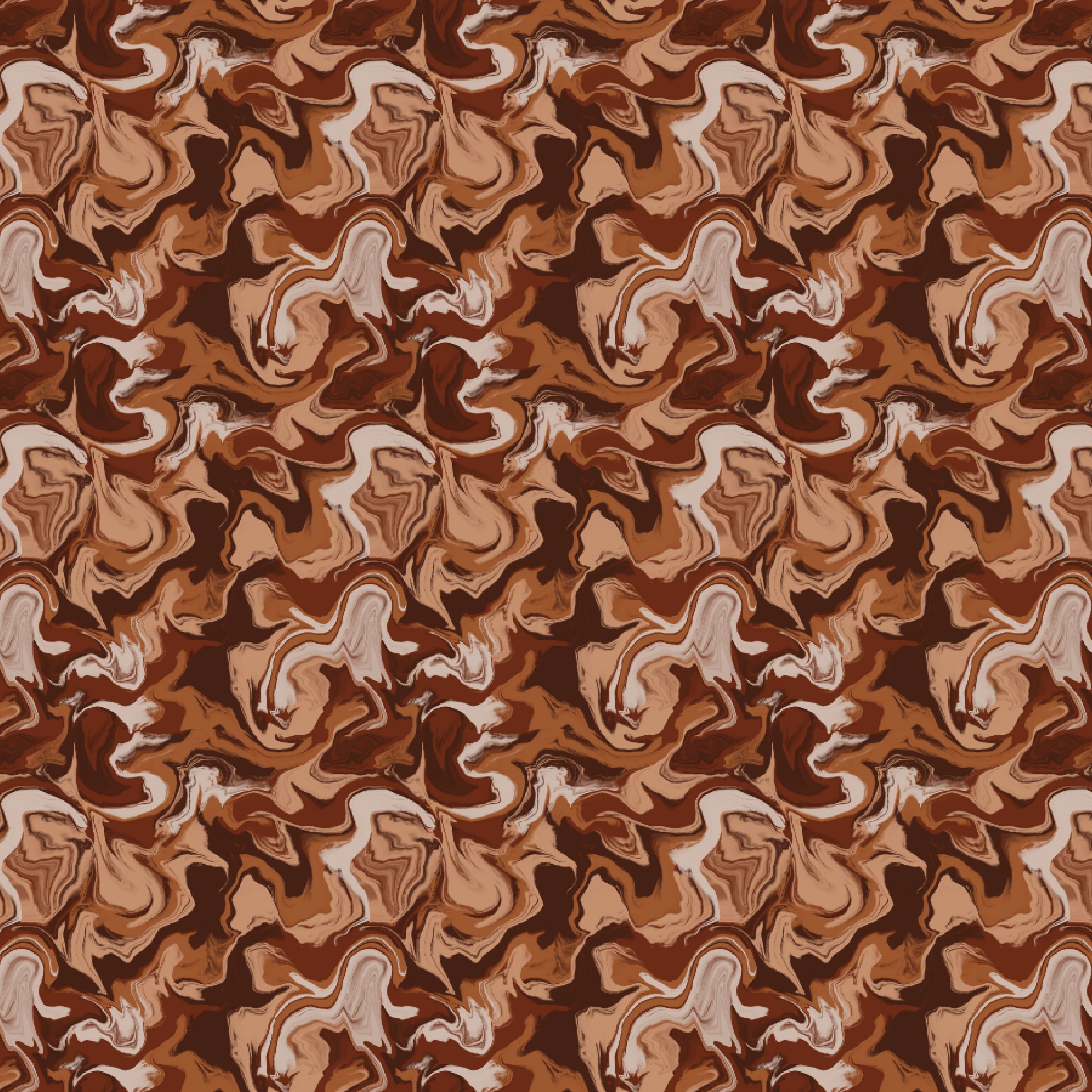 3600x3600 P1338. Coffee Swirls Pattern Acrylic Sheets