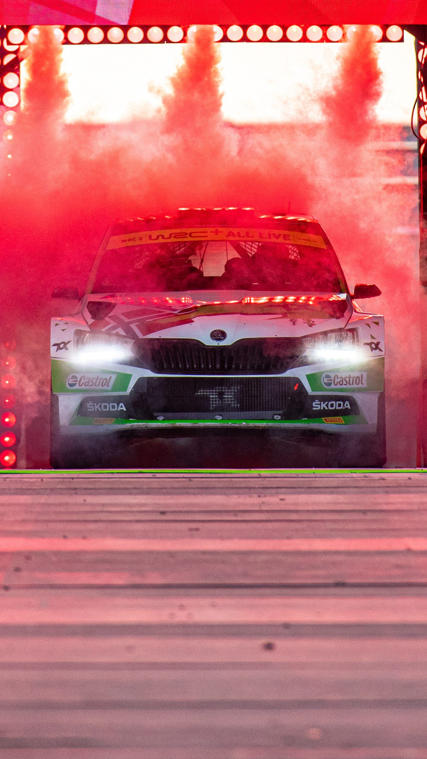 1440x2560 Download Rally Estonia Wallpaper for Your Phone - Škoda Motorsport