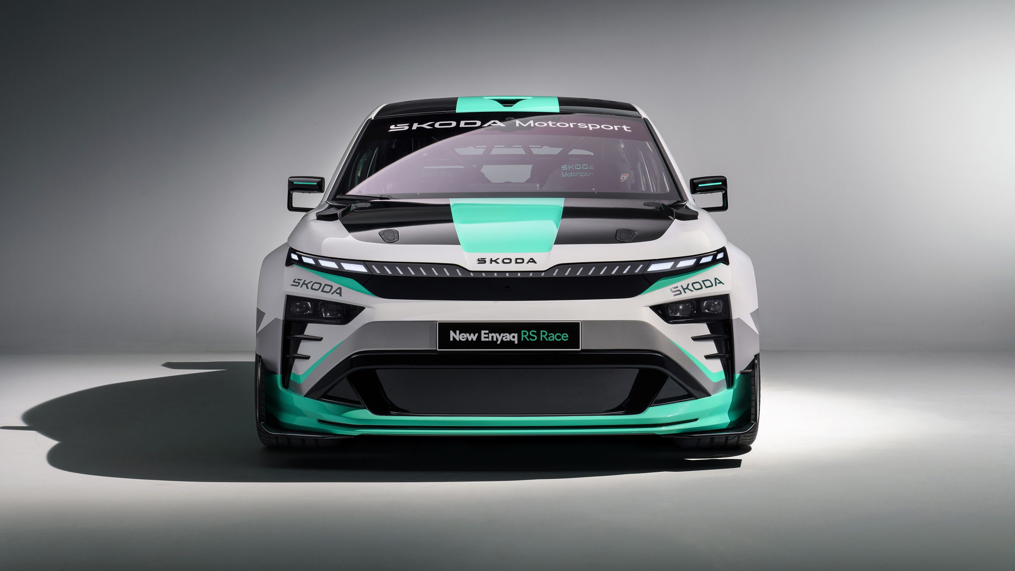 3840x2160 Skoda Enyaq RS Race 2025 HD, 4K Car Wallpaper