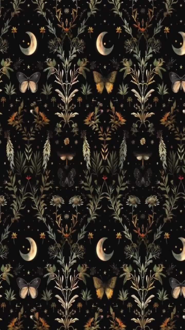 720x1280 Witchy iPhone Wallpaper Background Phone Lock Screen Dark Academia Smartphone Home