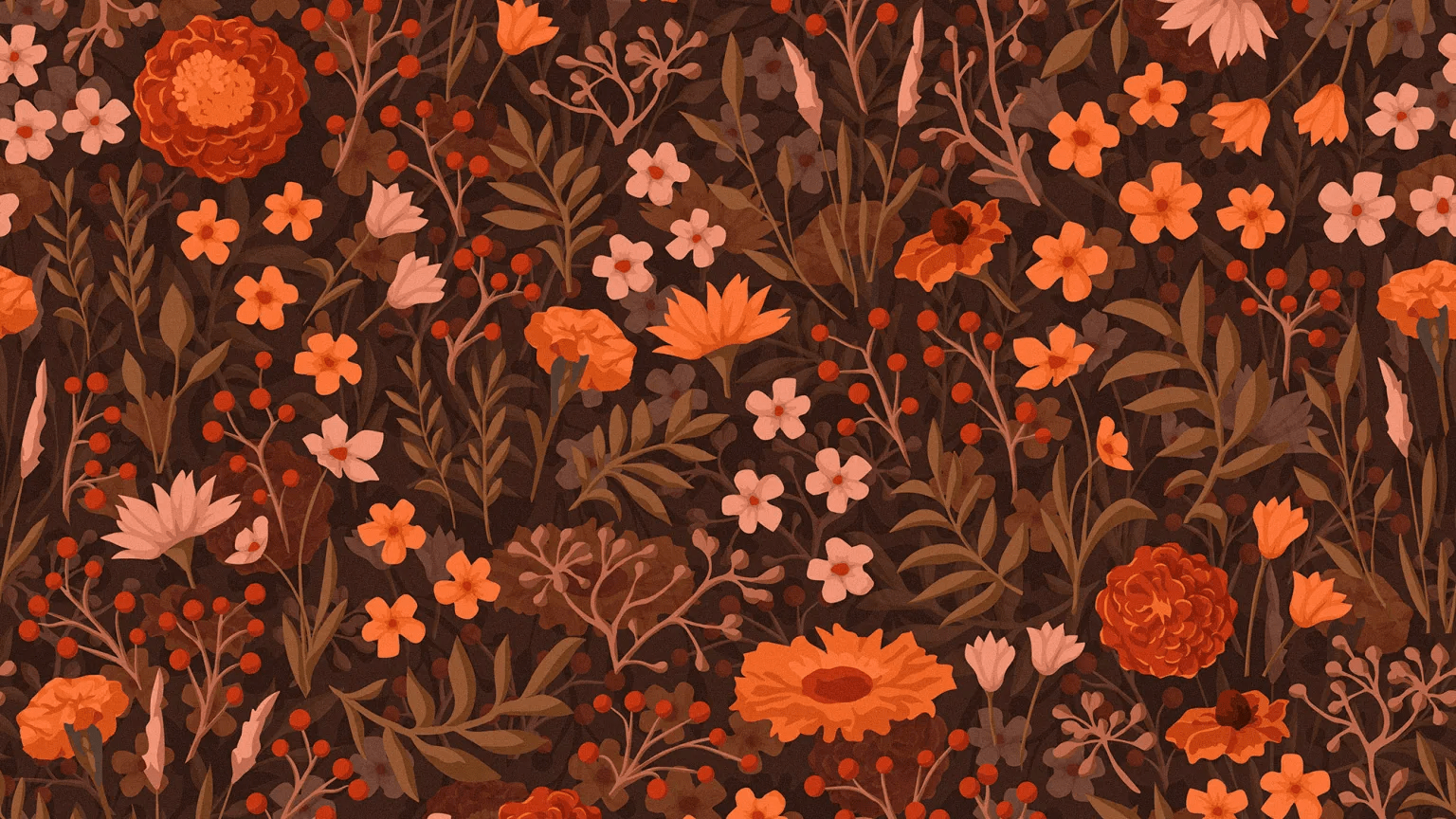 1536x864 Witchy Autumn PC Wallpaper