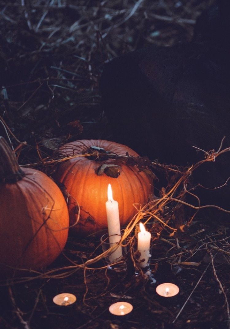 750x1071 Witchy Autumn Wallpaper
