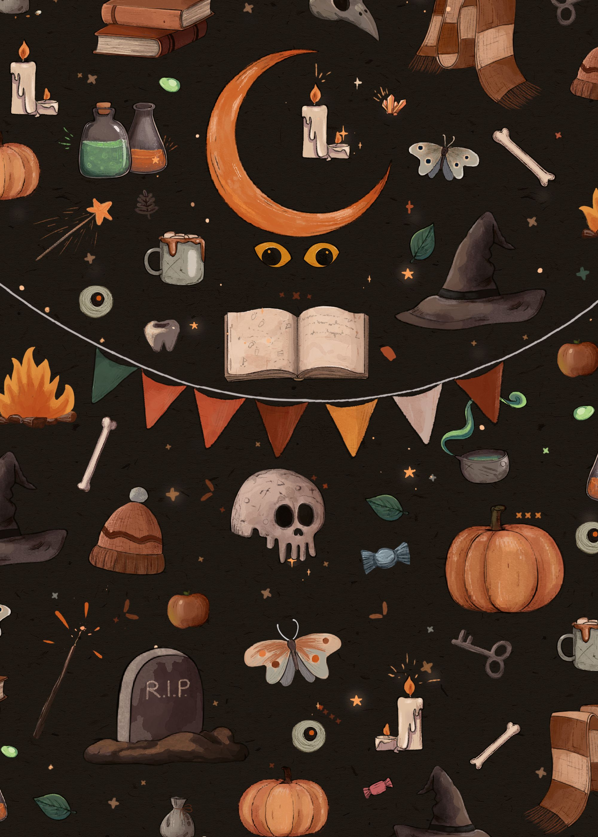 2000x2800 Witchy Night Poster