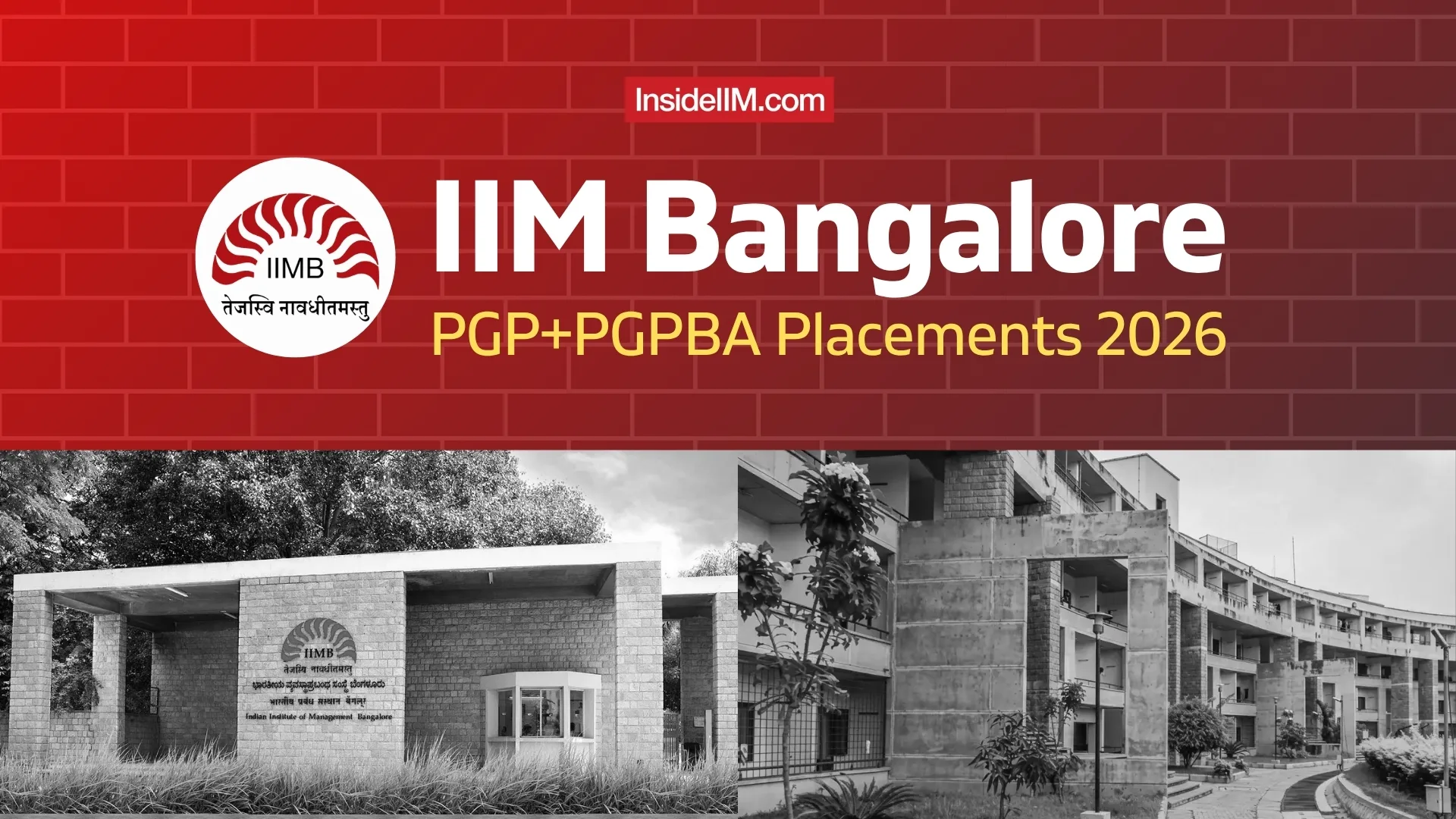 1920x1080 IIM Bangalore Placements 2026: 664 Offers, Consulting Tops