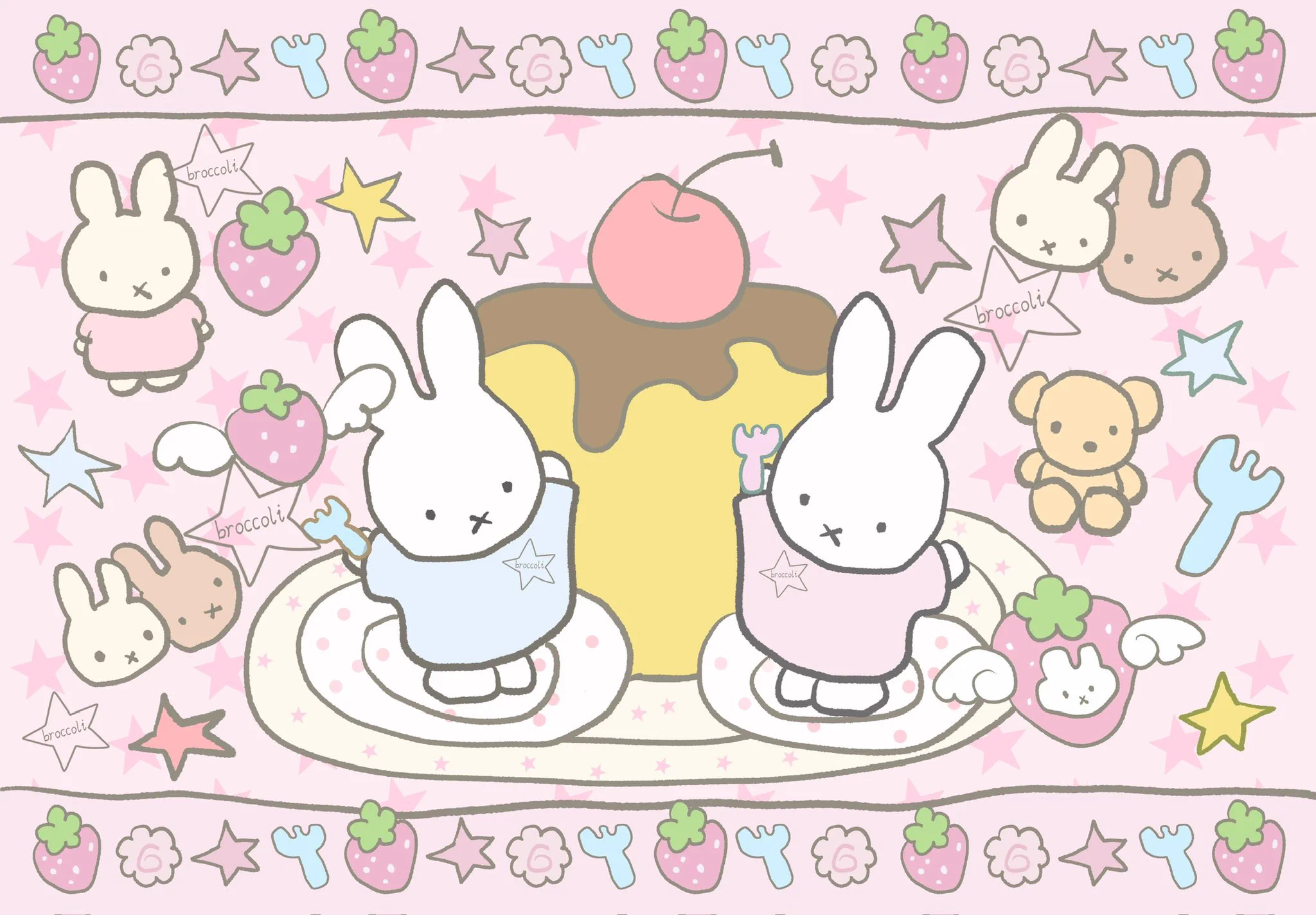 2048x1424 KilnSolo on X: ipad wallpaper miffy ✧˚｡•
