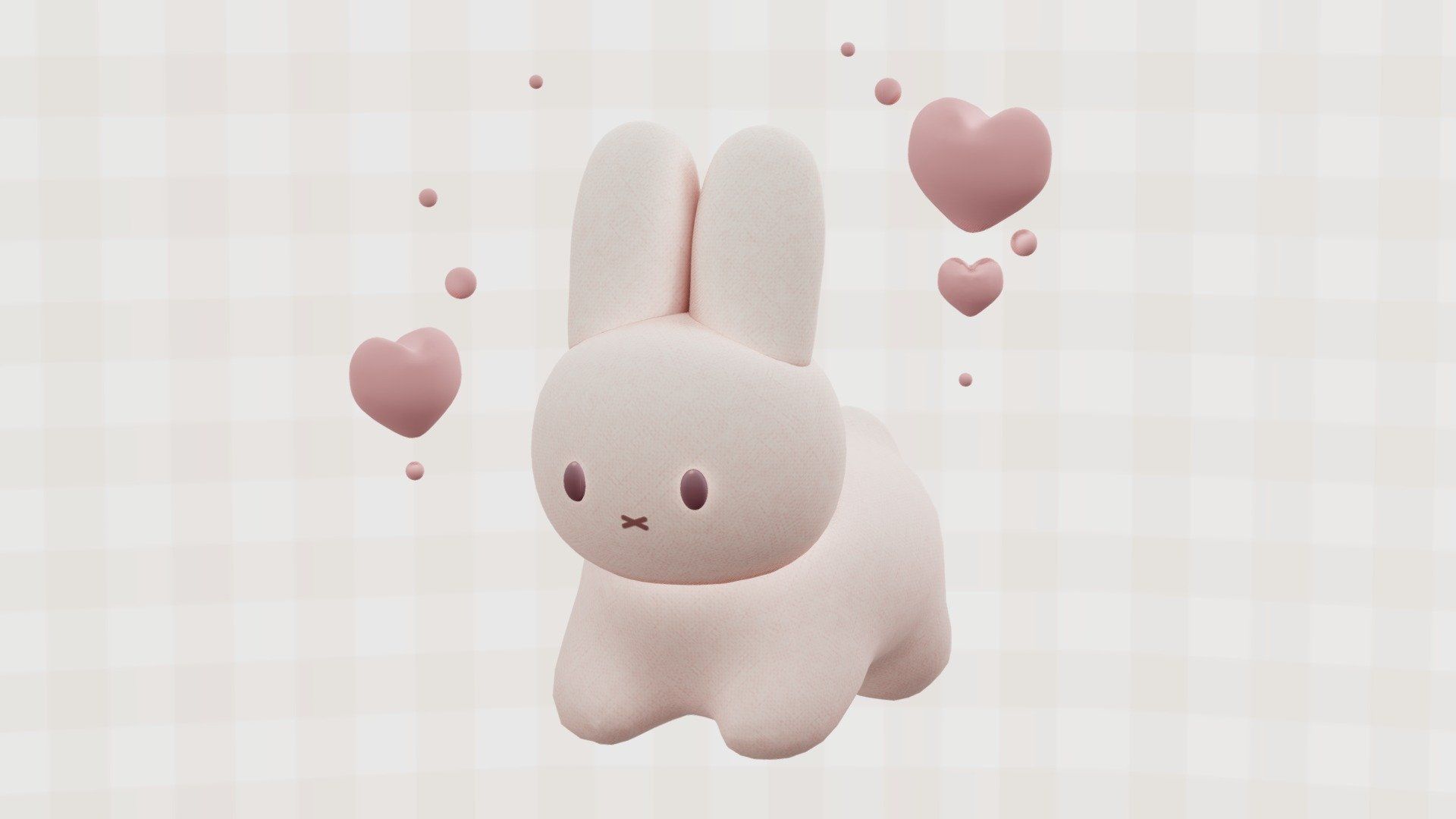 1920x1080 Miffy model by alice [8716dd3]