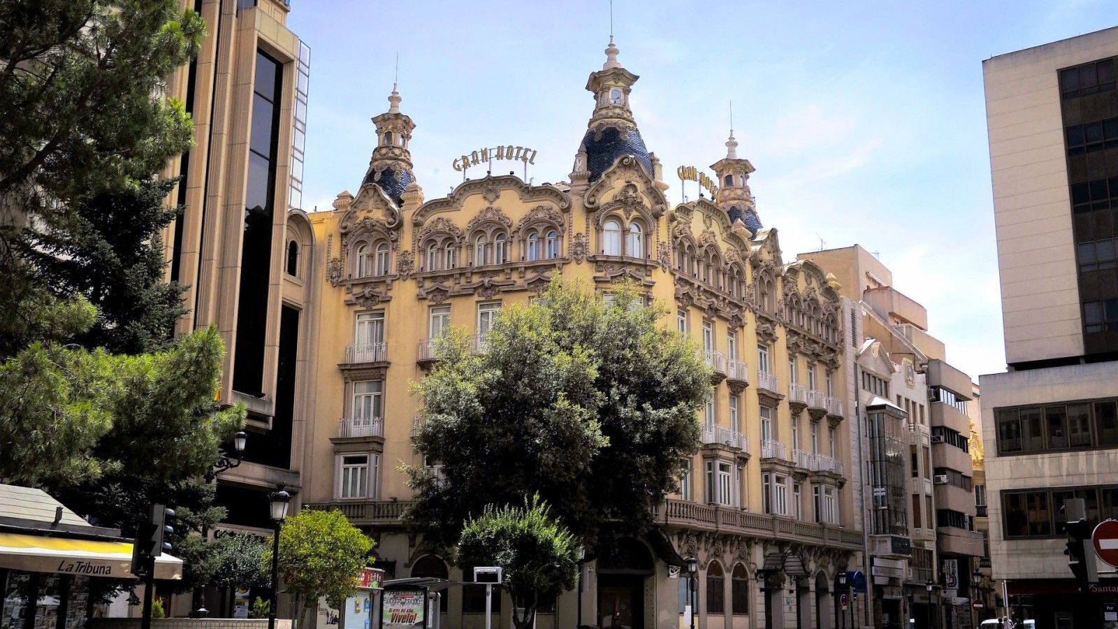 1600x900 Albacete Castilla la Mancha Spain Buildings HD Travel Wallpaper