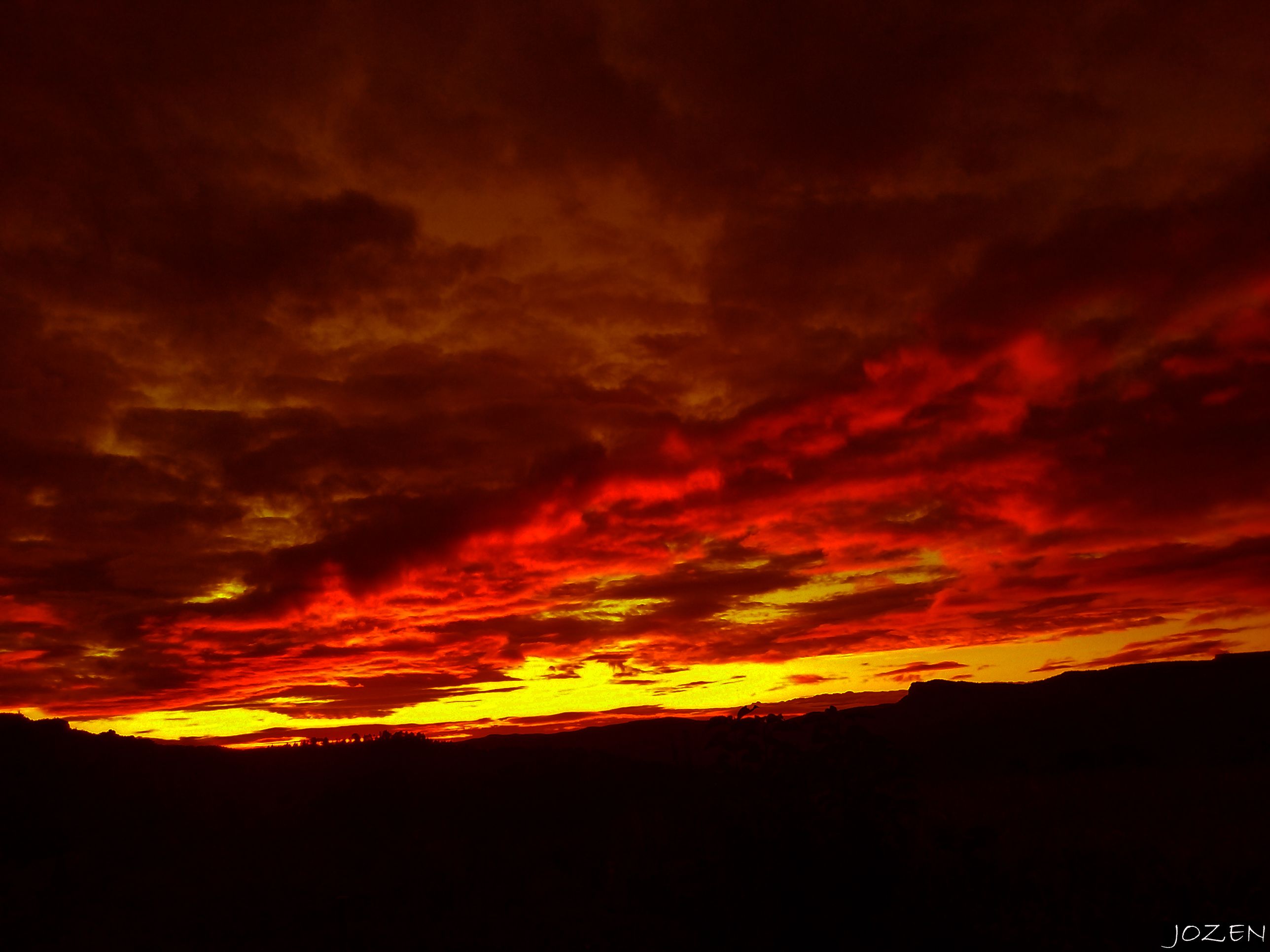 2576x1932 atardecer