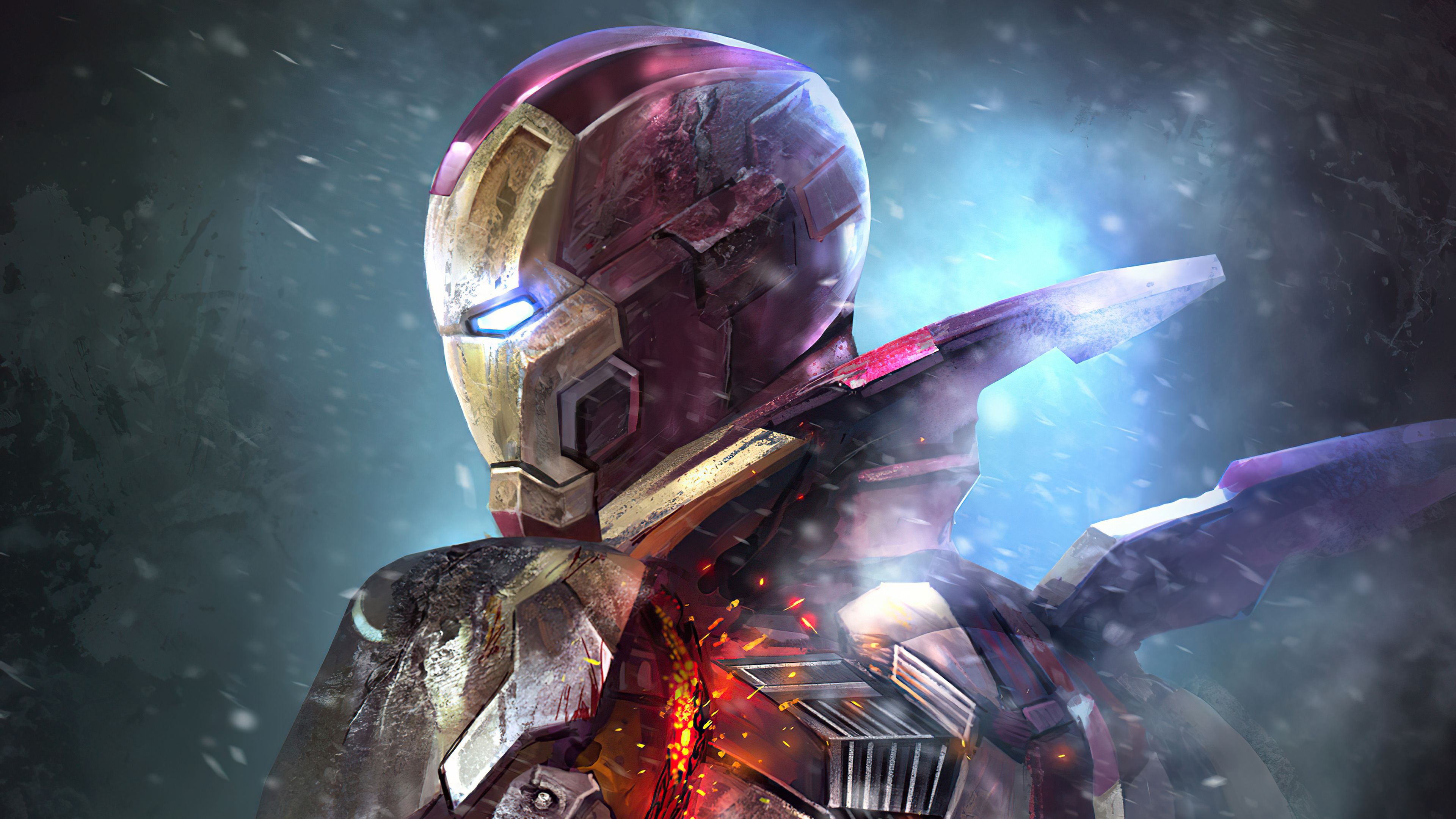 3840x2160 4K Ultra HD Iron Man Wallpaper Free 3840x2160 High Quality Background