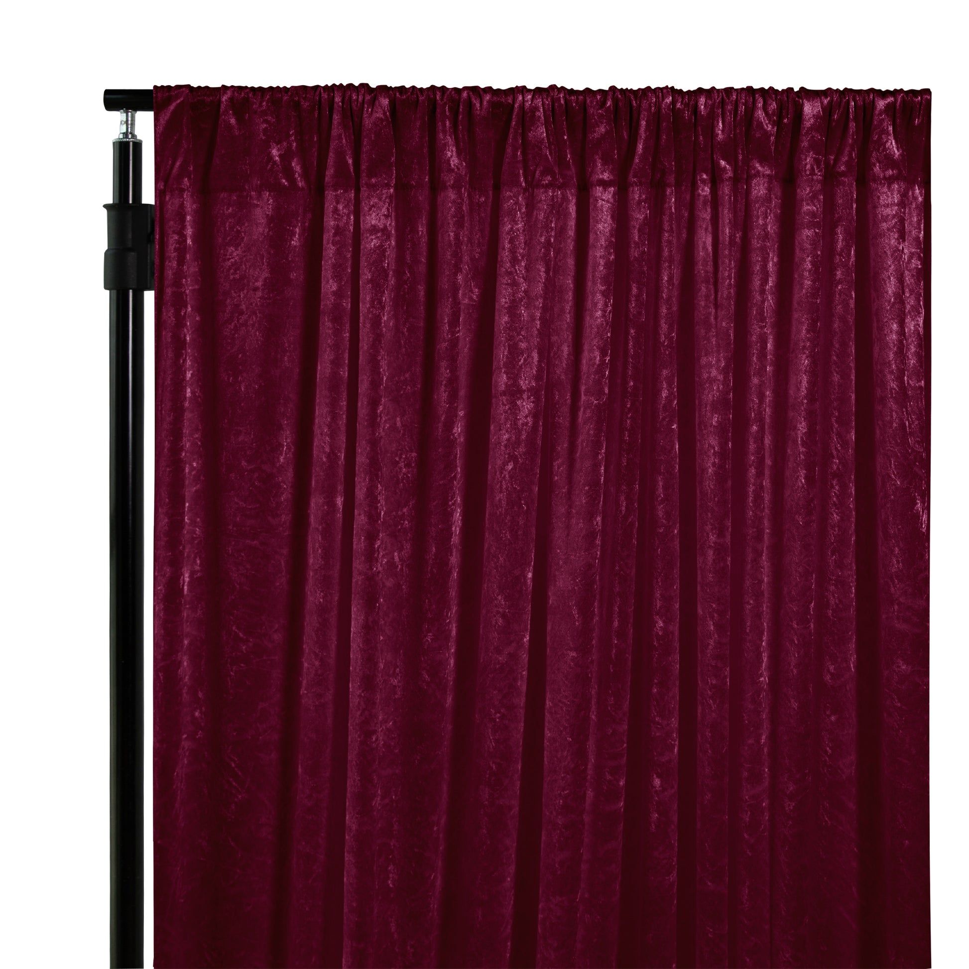1946x1946 Cabernet Velvet Drape Backdrop Curtain Panel Size: 10 Ft H X 52 In W. Wedding. Event. Wholesale By CV Linens
