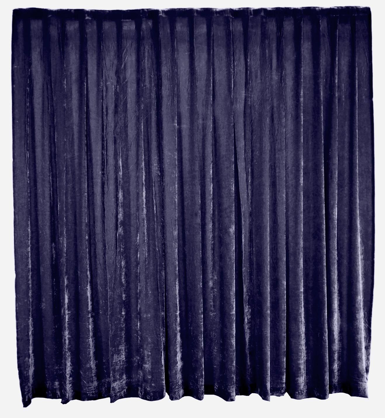 1318x1430 Crushed Antique Velvet Rental Drapes