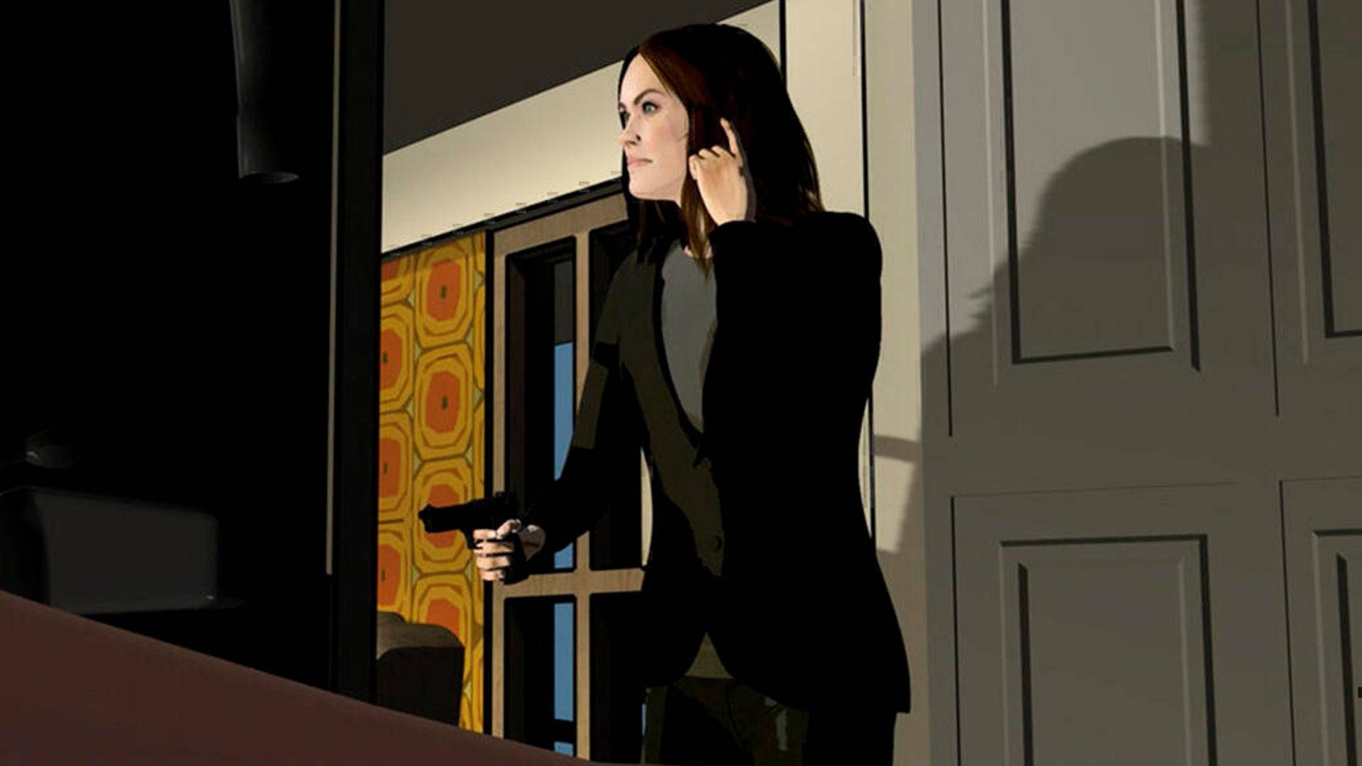 1920x1080 Download Elizabeth Keen with FBI credentials Blacklist Wallpaper