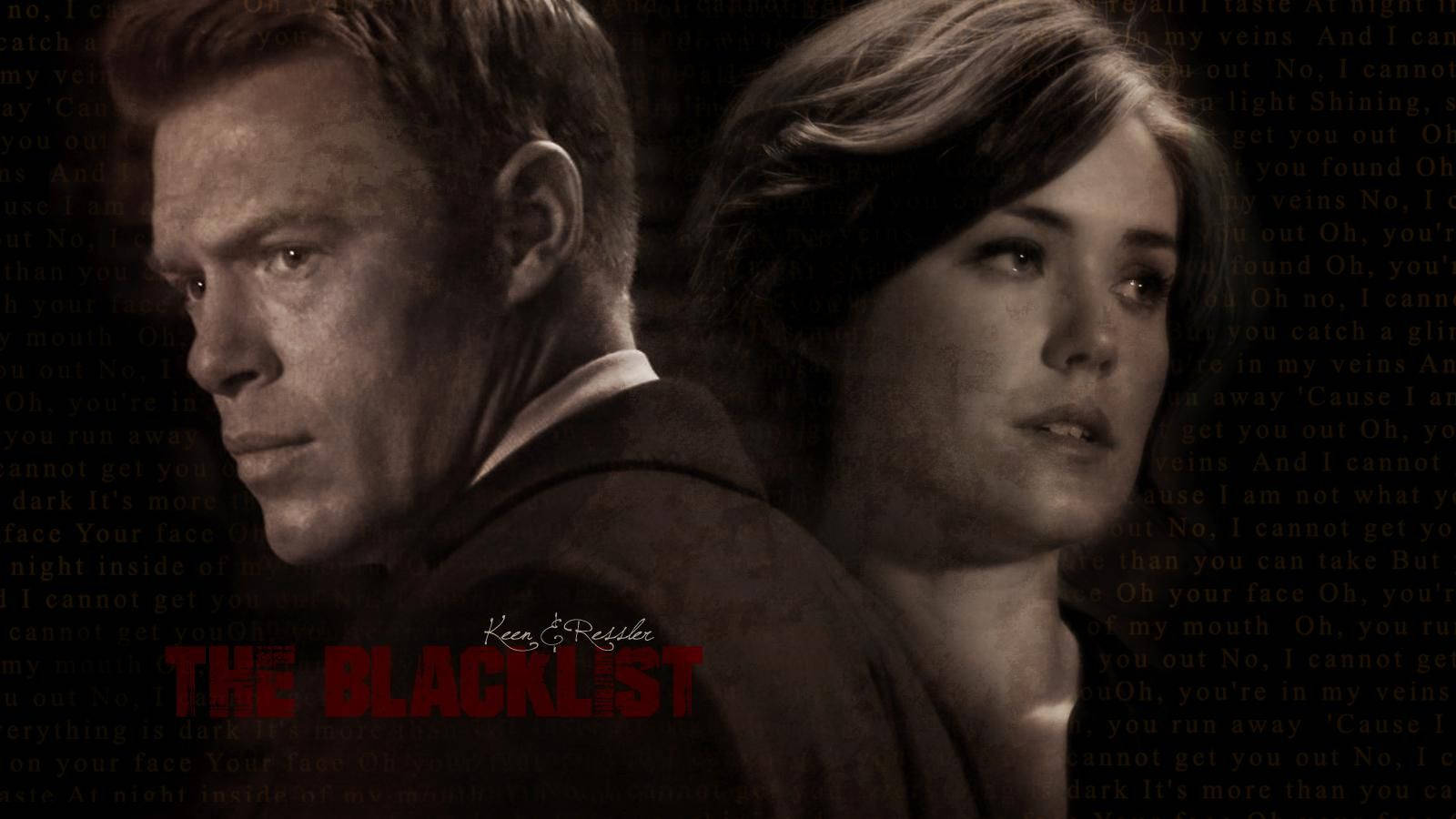 1600x900 Download Elizabeth Keen (Megan Boone) and Donald Ressler (Diego Klattenhoff) in NBC's The Blacklist Wallpaper
