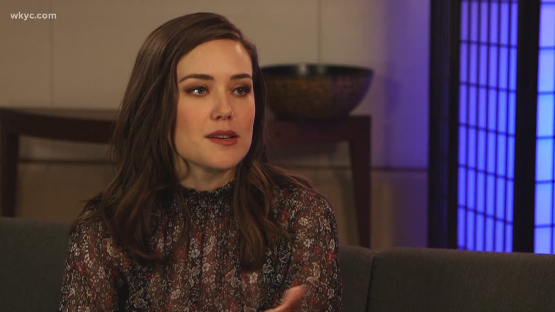 1920x1080 Megan Boone, star of NBC's 'The Blacklist', sits down with Betsy Kling
