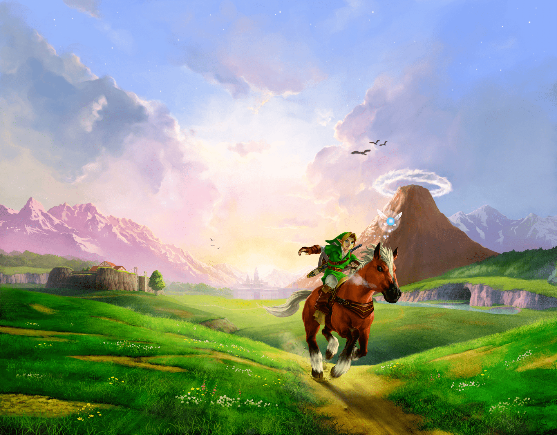 1920x1500 Legend of Zelda: Ocarina of Time HD Gaming Wallpaperx1563