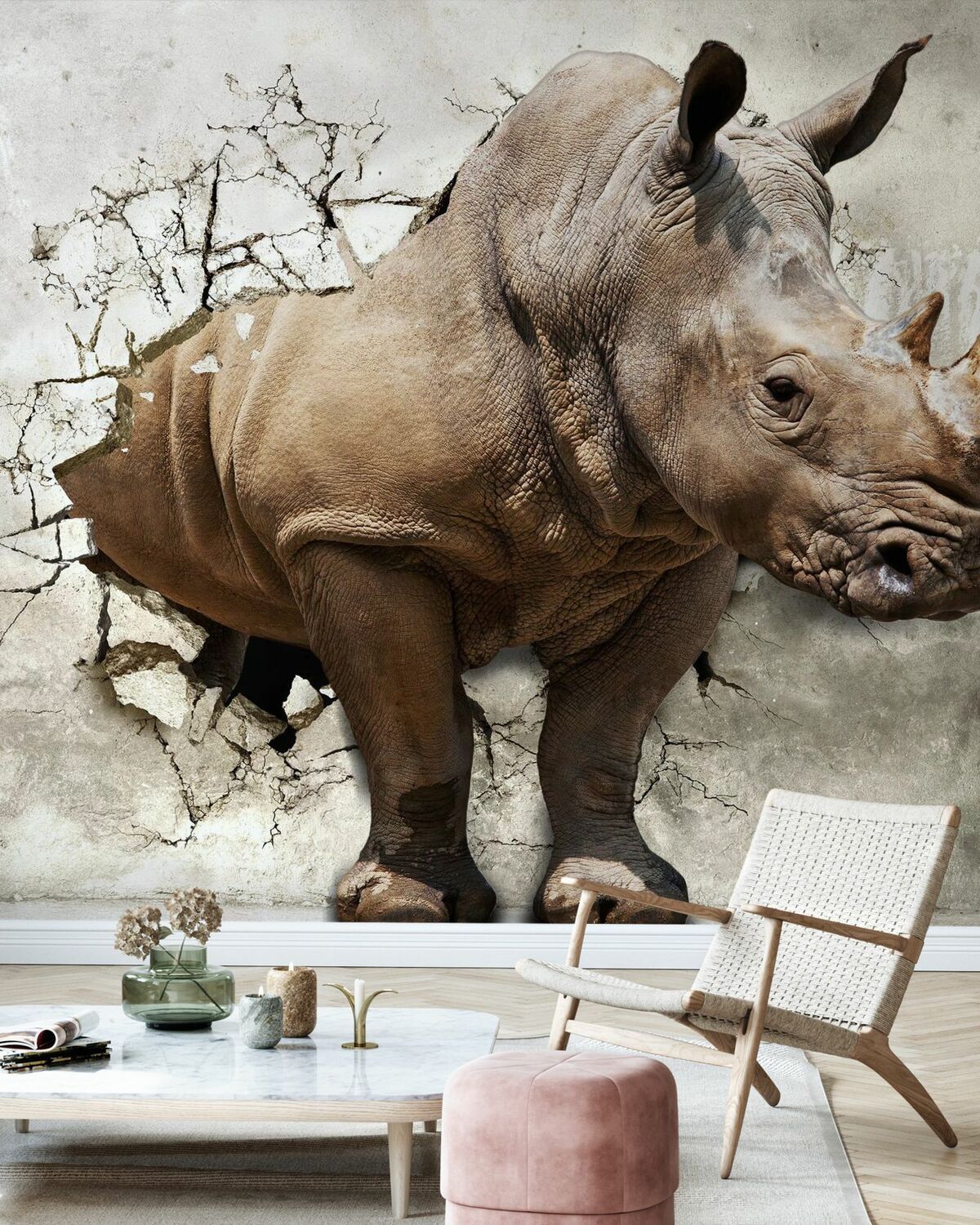 1200x1500 Strong Rhinoceros