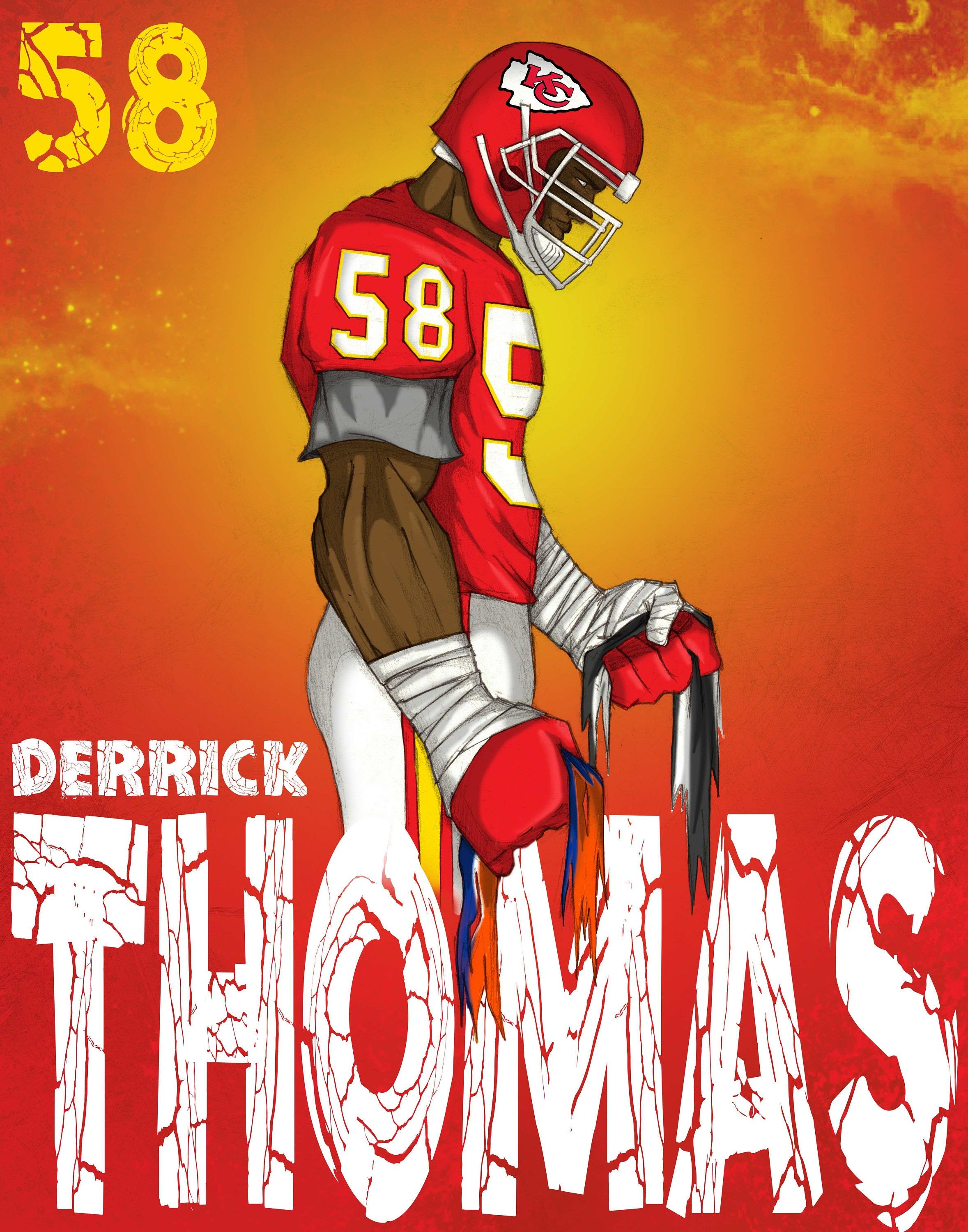 2357x3000 Derrick Thomas Wallpaper