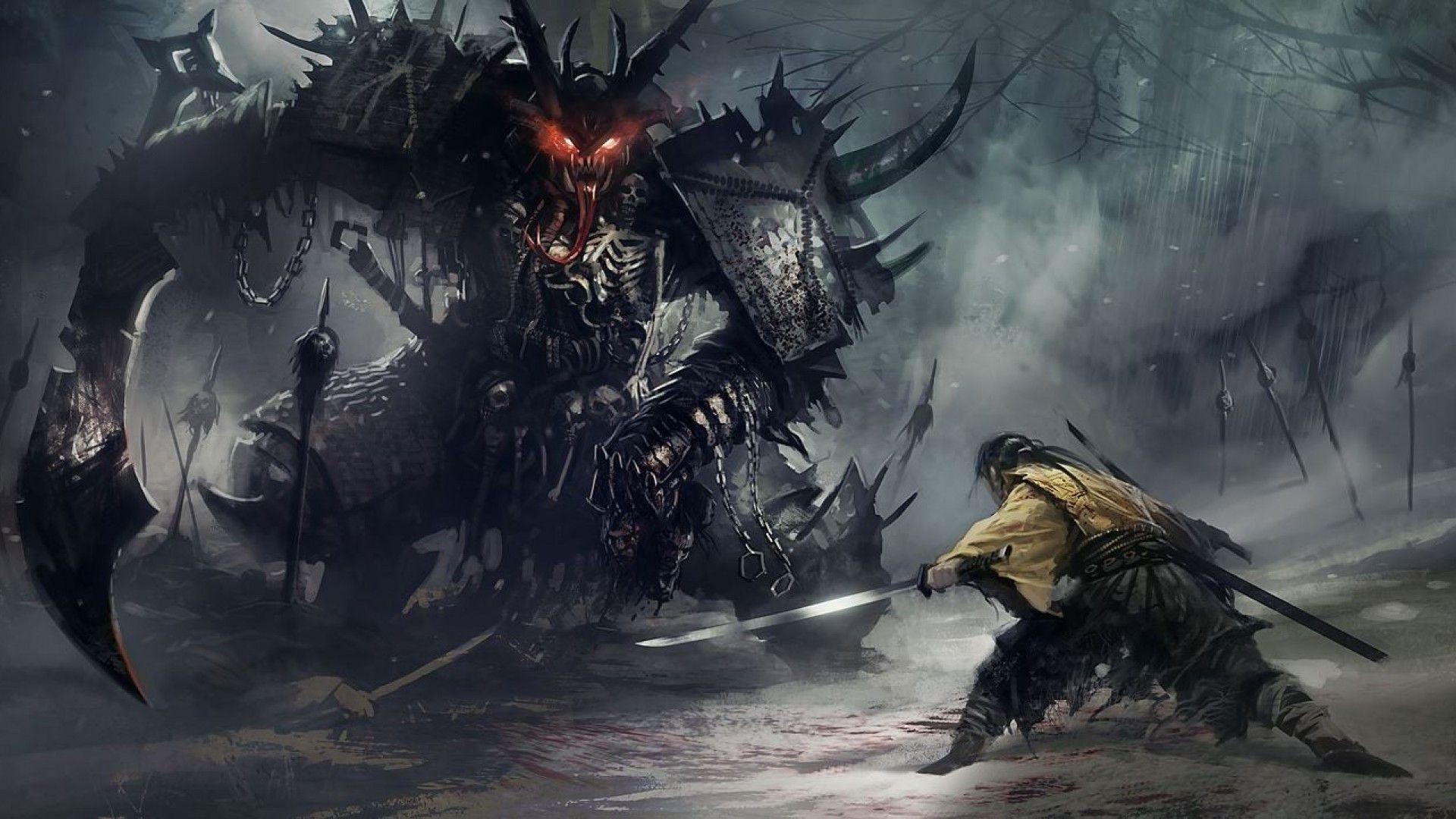 1920x1080 Art Samurai Wallpaper 1920x1080