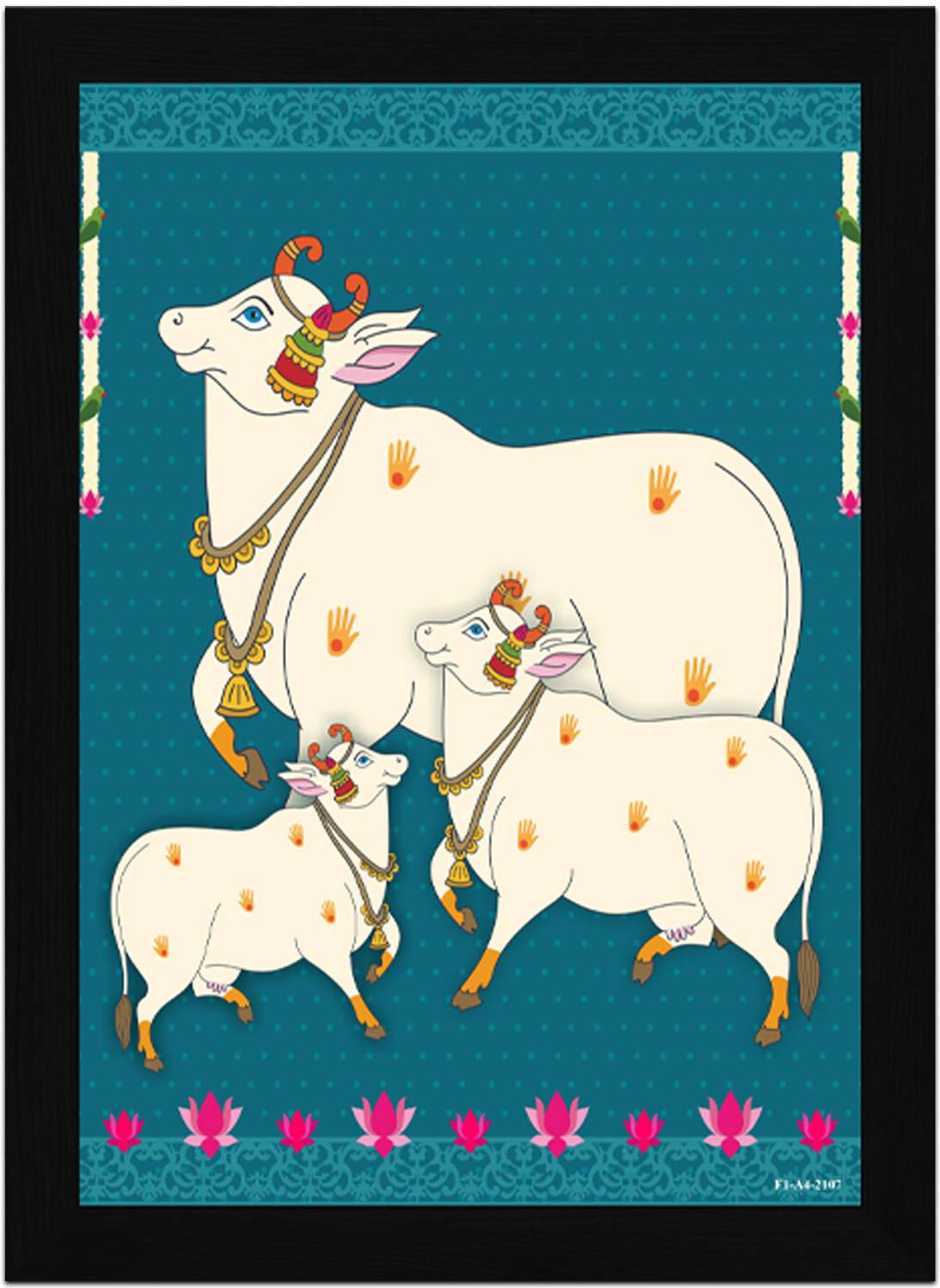 1094x1500 FRIZZY ARTS Gau Mata & Calves